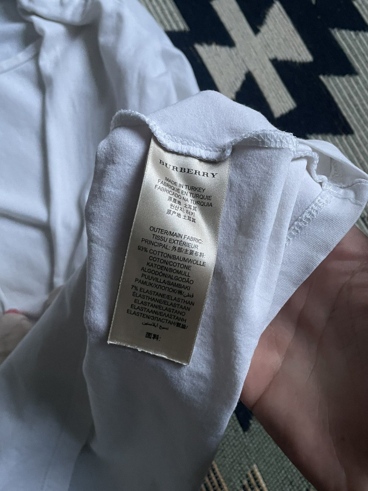 Burberry Burberry Brit Nova Check T-shirt Size XS / US 0-2 / IT 36-38 - 13 Thumbnail