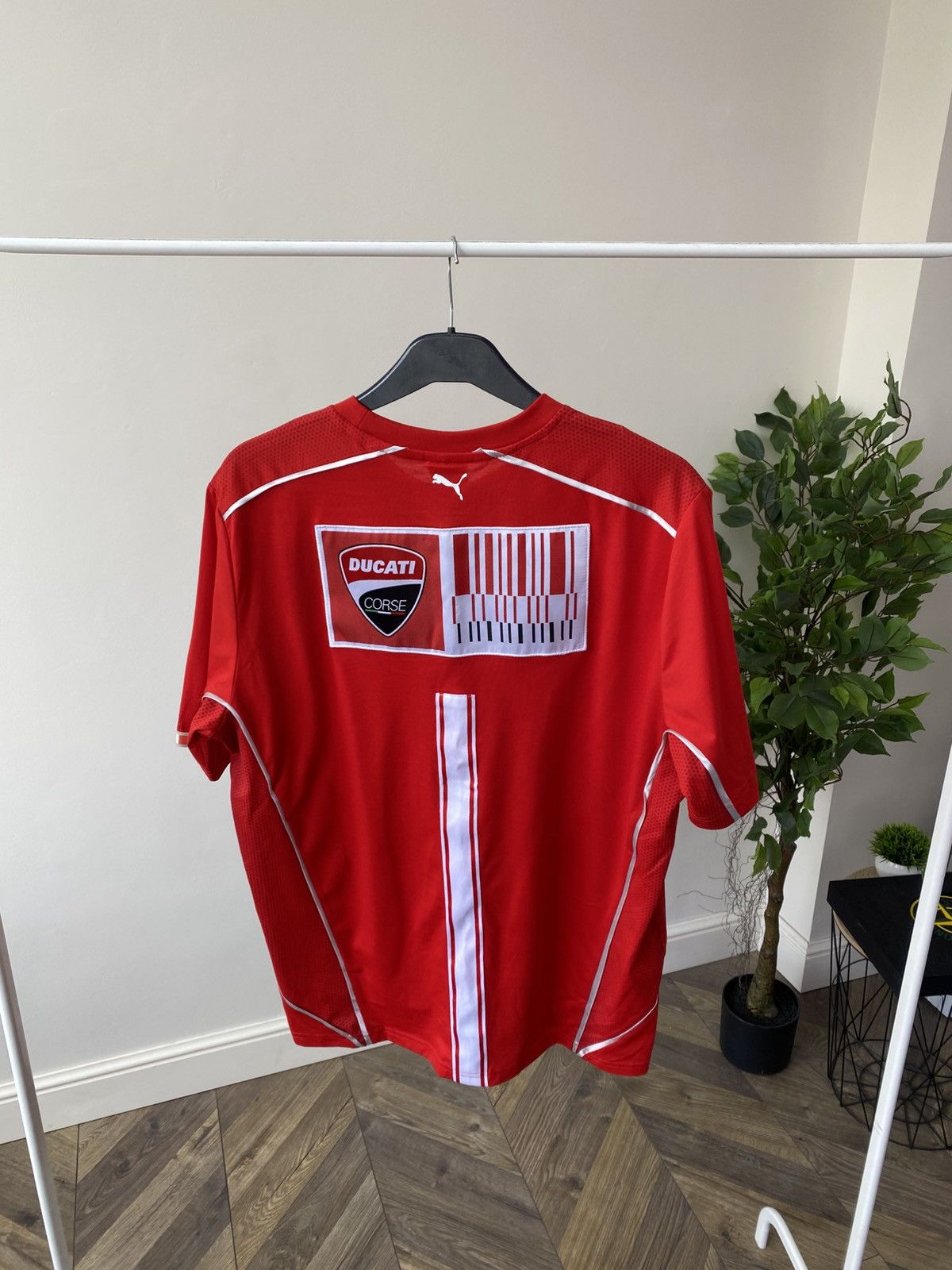 Ducati × Puma × Vintage Vintage Puma Ducati Racing Red T-shirt Size US L / EU 52-54 / 3 - 11 Thumbnail