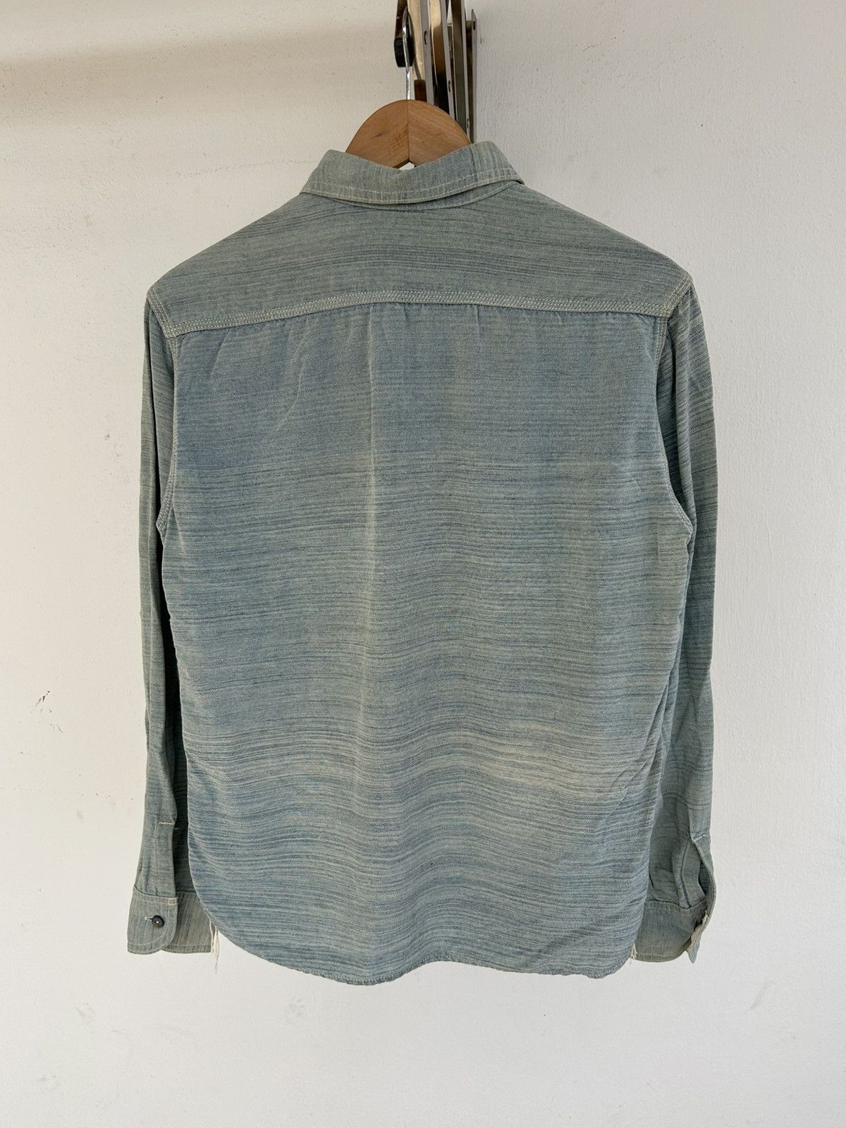 Momotaro Jeans Rampo Collection Sashiko Button Ups Size US M / EU 48-50 / 2 - 2 Thumbnail