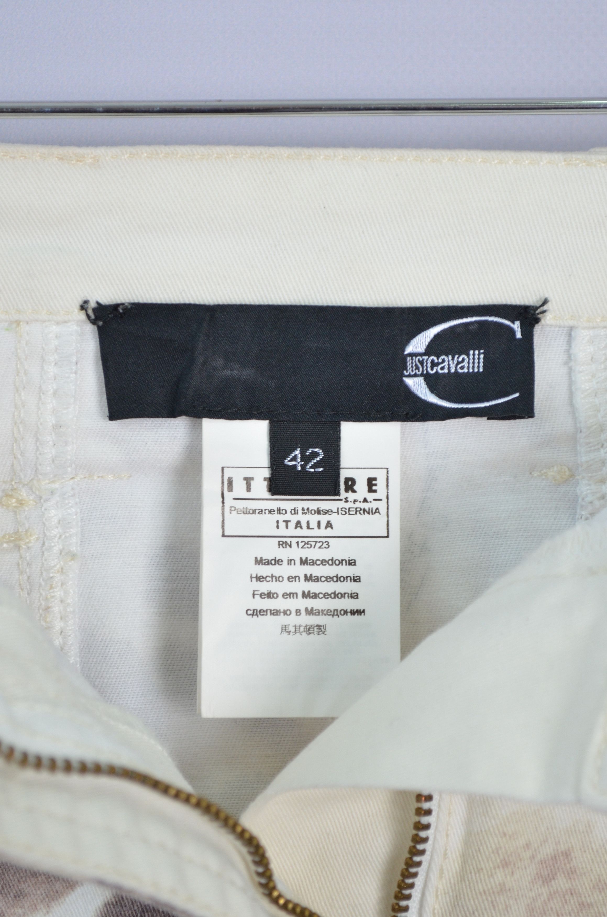 Just Cavalli × Roberto Cavalli Roberto Cavalli Just Animal Leopard Print Skirt 42\US6 Size 28" / US 6 / IT 42 - 13 Thumbnail