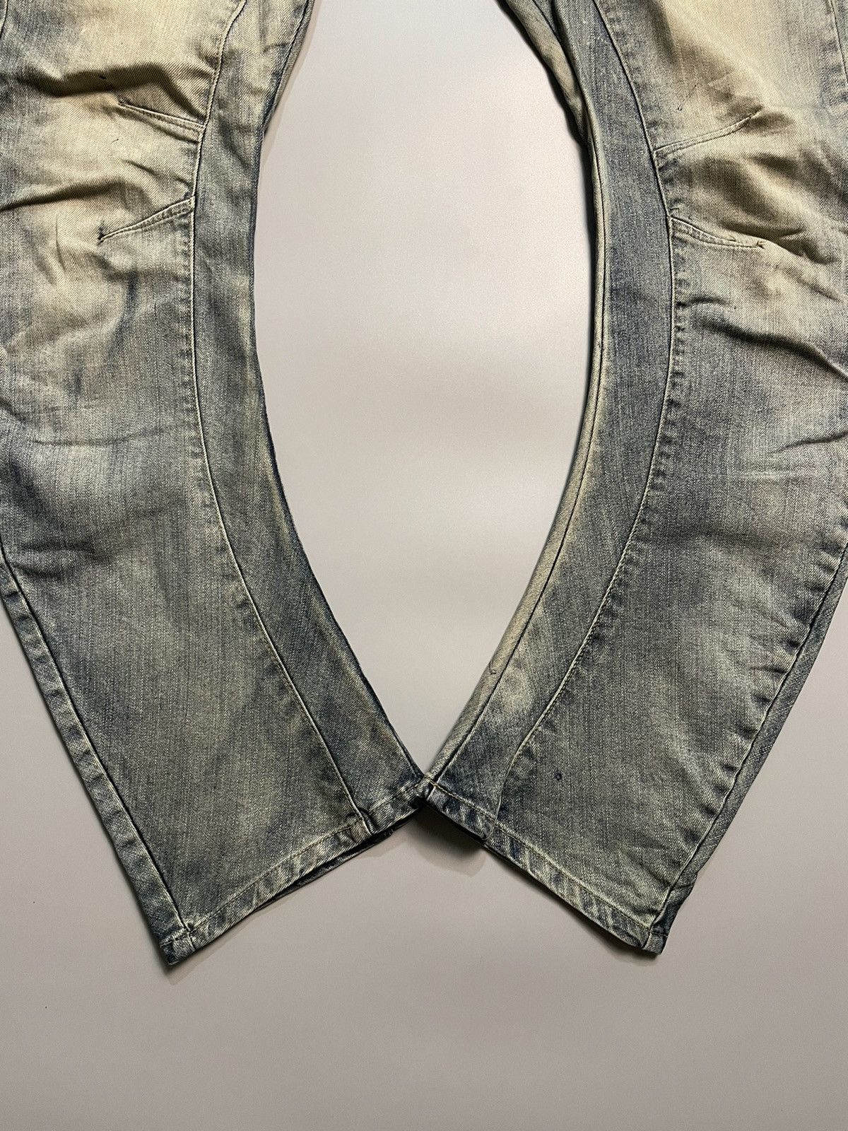 PPFM PPFM Padded Pocket Curved Leg Denim Size US 32 / EU 48 - 2 Thumbnail