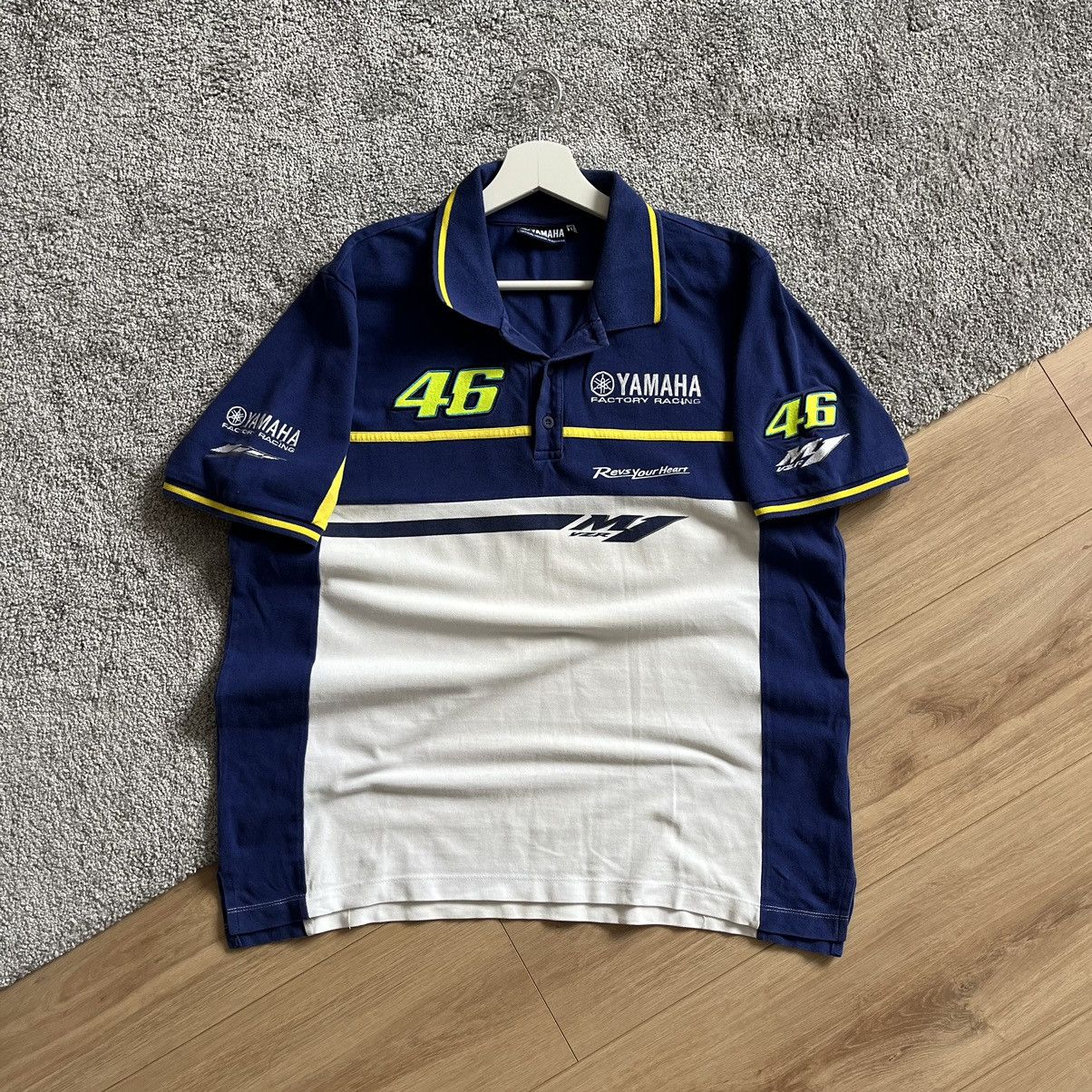 Vintage Vintage Yamaha Racing The Doctor Polos Size US XL / EU 56 / 4 - 3 Thumbnail
