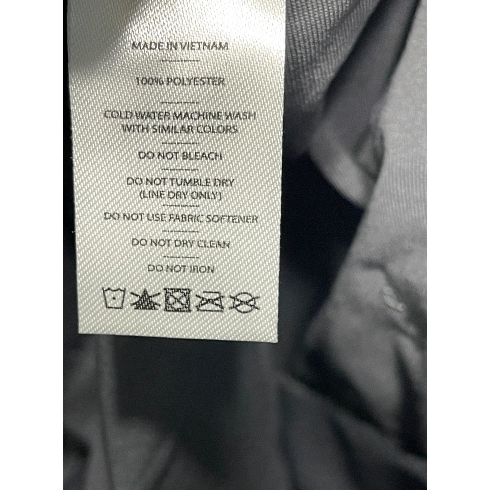 Rhone Rhone Commuter Pant Classic Mens Straight Size 28 Gray Polyester Flat Front 5-Pocket Zip Inseam 32.5 Travel Business Casual Chino Stretch Pants Size US 28 / EU 44 - 6 Thumbnail
