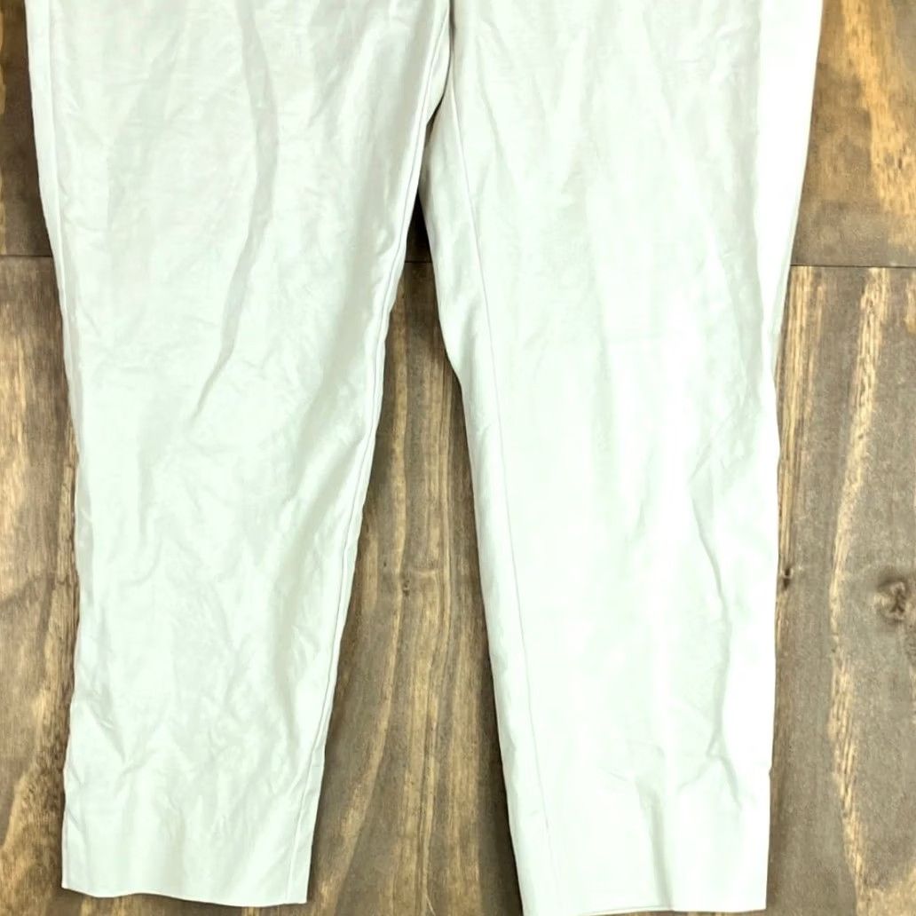 Loft LOFT Womens Pants Tan Mid Rise The Curvy Riviera Ankle Stretch 6 Size 24" / US 00 / IT 34 - 3 Thumbnail