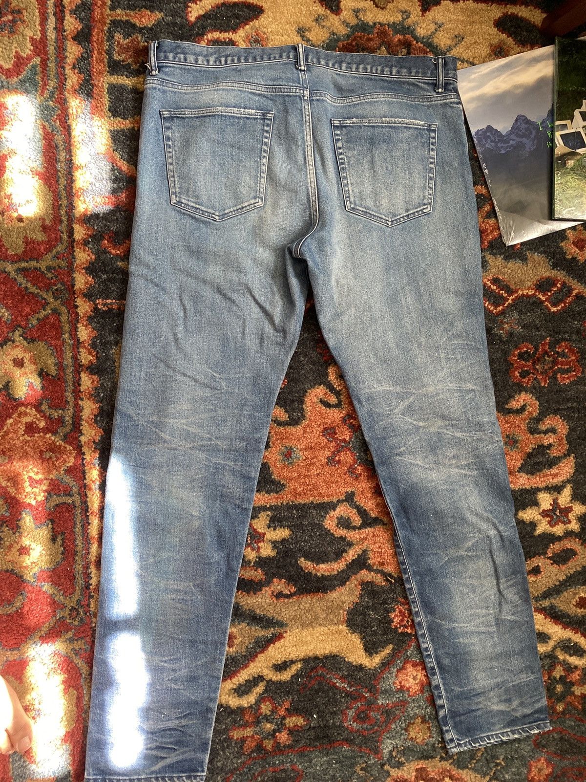 Image of John Elliott Japanese Denim in Blue, Men's (Size 38)