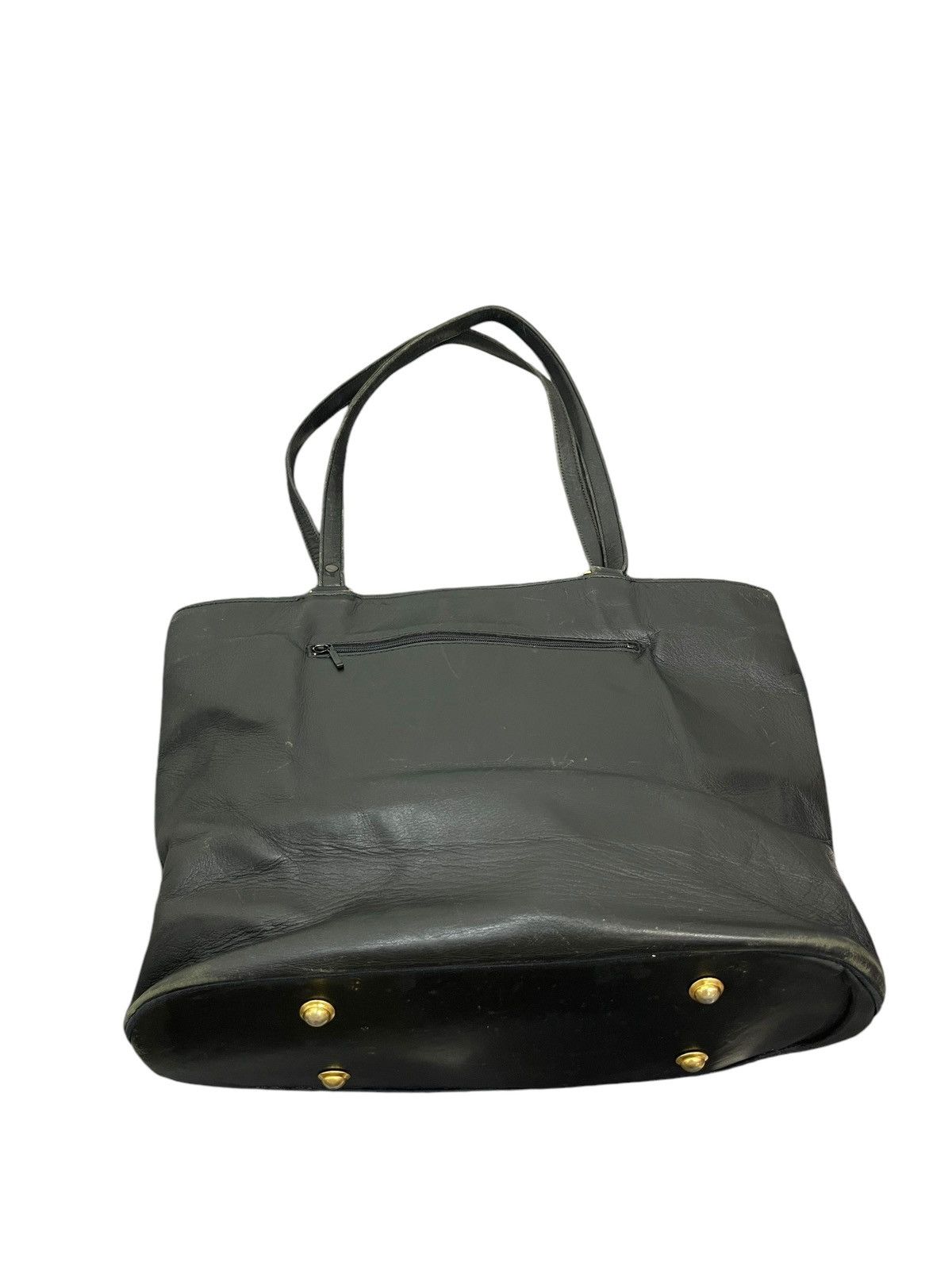 Genuine Leather Full Leather Vtg Unknown Japan Tote Shoulder Bag 1🟩0 Size ONE SIZE - 7 Thumbnail