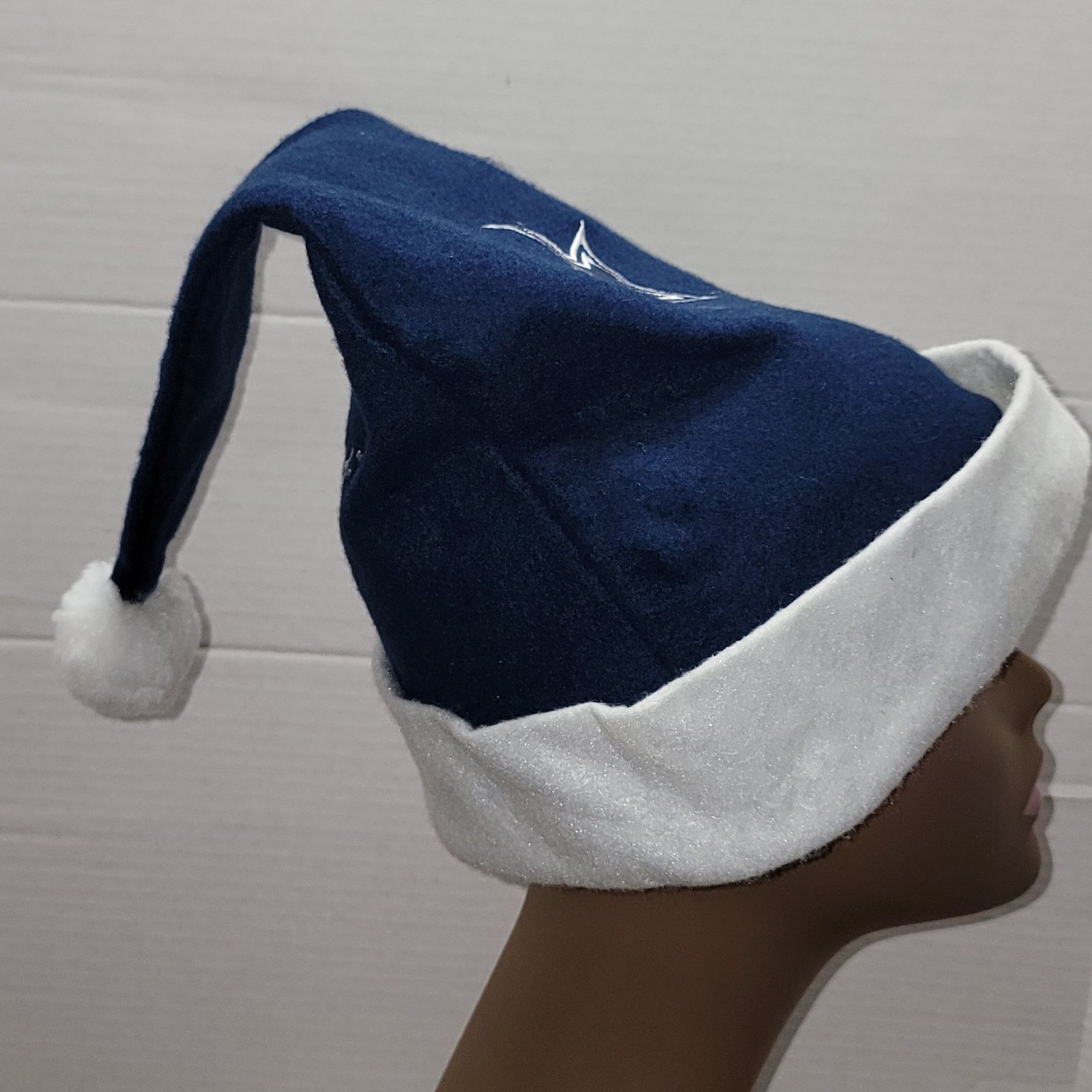 Other Dallas Cowboys Navy & White Santa Christmas Hat Size ONE SIZE - 9 Thumbnail