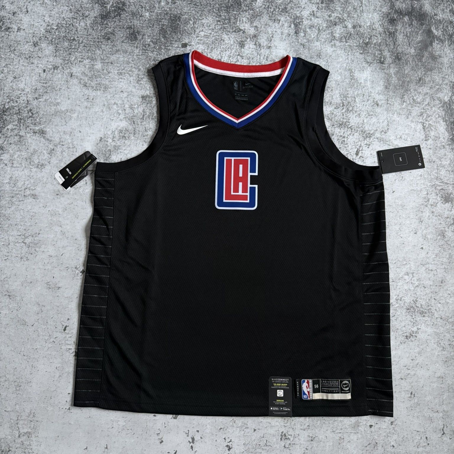 Nike Los Angeles Clippers Swingman Jersey NBA BASKETBALL 2XL Size US XXL / EU 58 / 5 - 1 Thumbnail