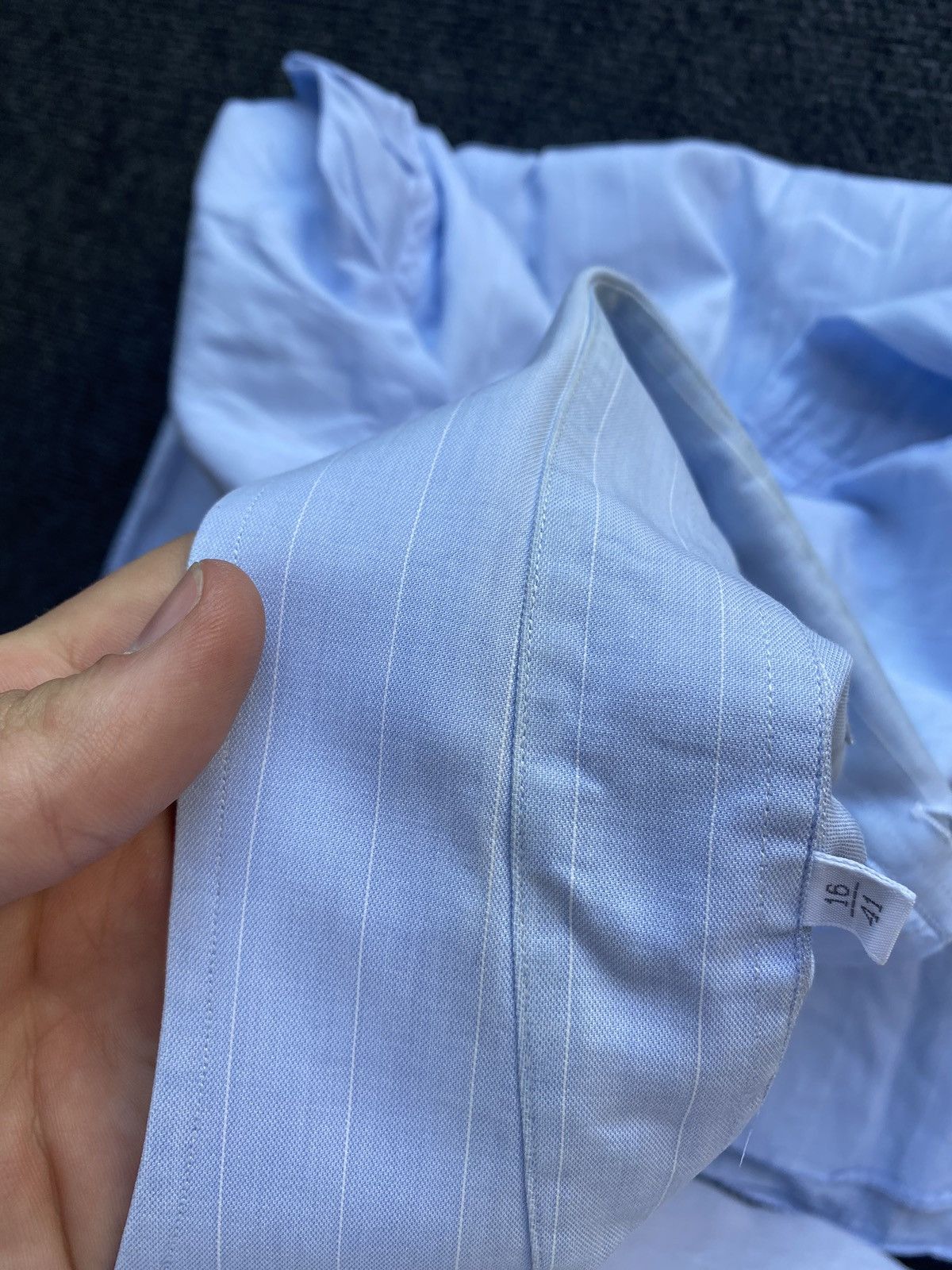 Pal Zileri 🔥Pal Zileri 16/41 L blue button up shirt designer Size US L / EU 52-54 / 3 - 10 Thumbnail