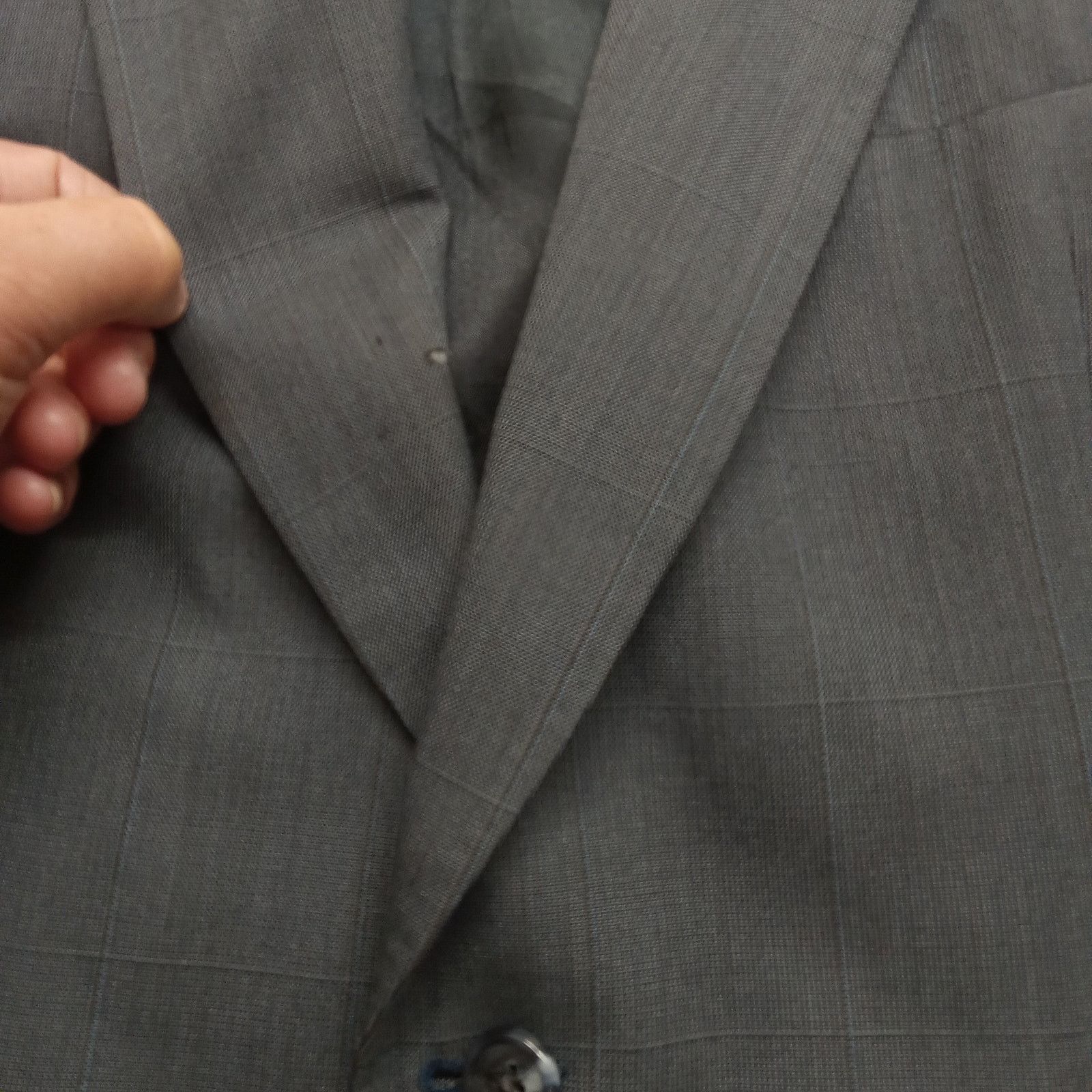 & Other Stories Lauren Ralph Lauren Blazer 40L Macy's 2 Button Suit Jacket Size 42R - 2 Thumbnail