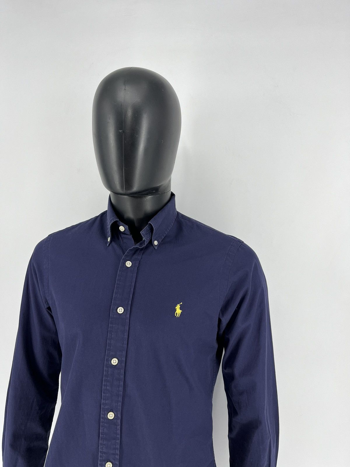 Polo Ralph Lauren Vintage Navy Shirt Polo Ralph Lauren Size S Rare Size US S / EU 44-46 / 1 - 7 Thumbnail