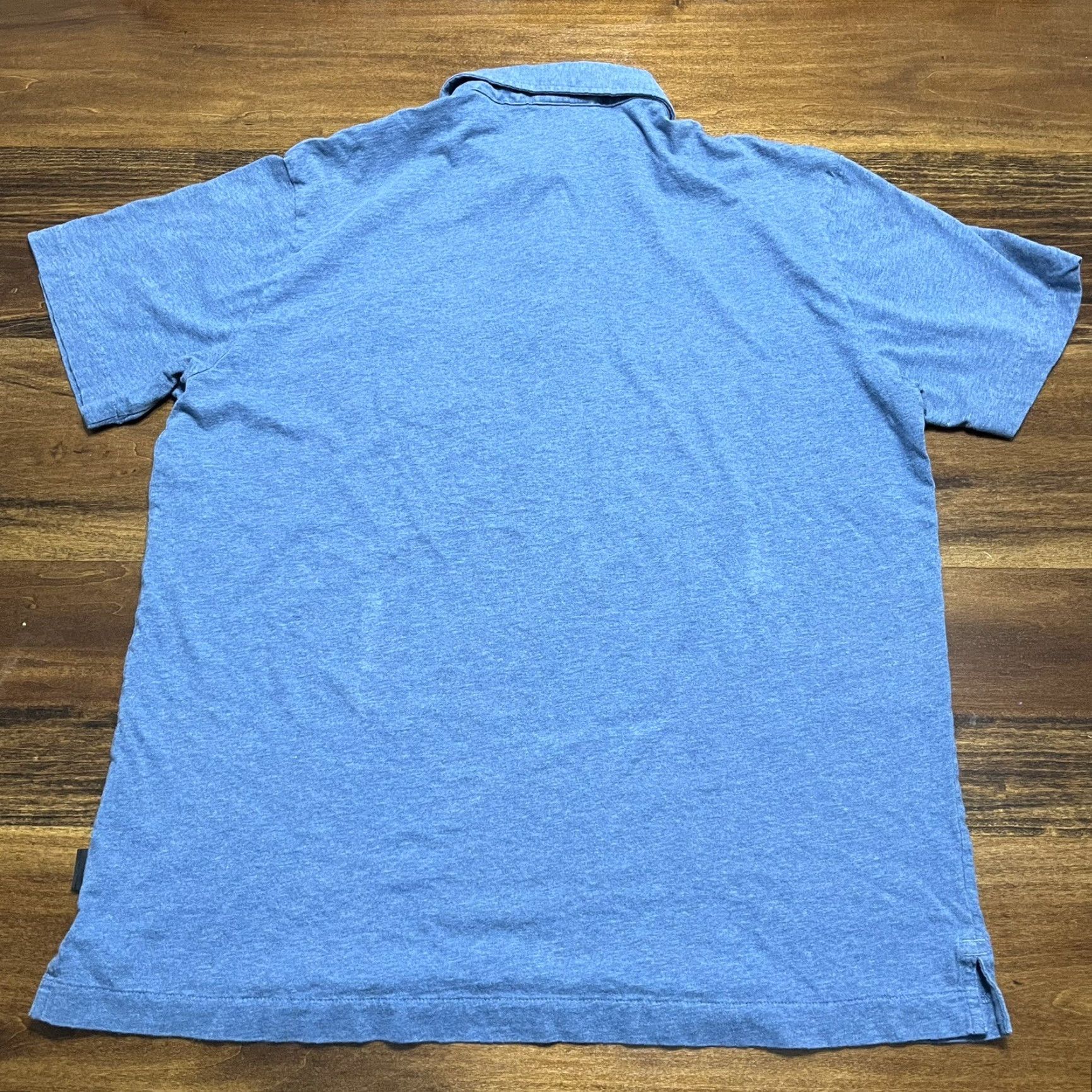 Patagonia Patagonia Polo Shirt Men's Adult Large Blue Pocket Collared Organic Cotton Polo Shirt Polo Mens Large Blue Patagonia Pocket Collared Organic Cotton Size US L / EU 52-54 / 3 - 6 Thumbnail