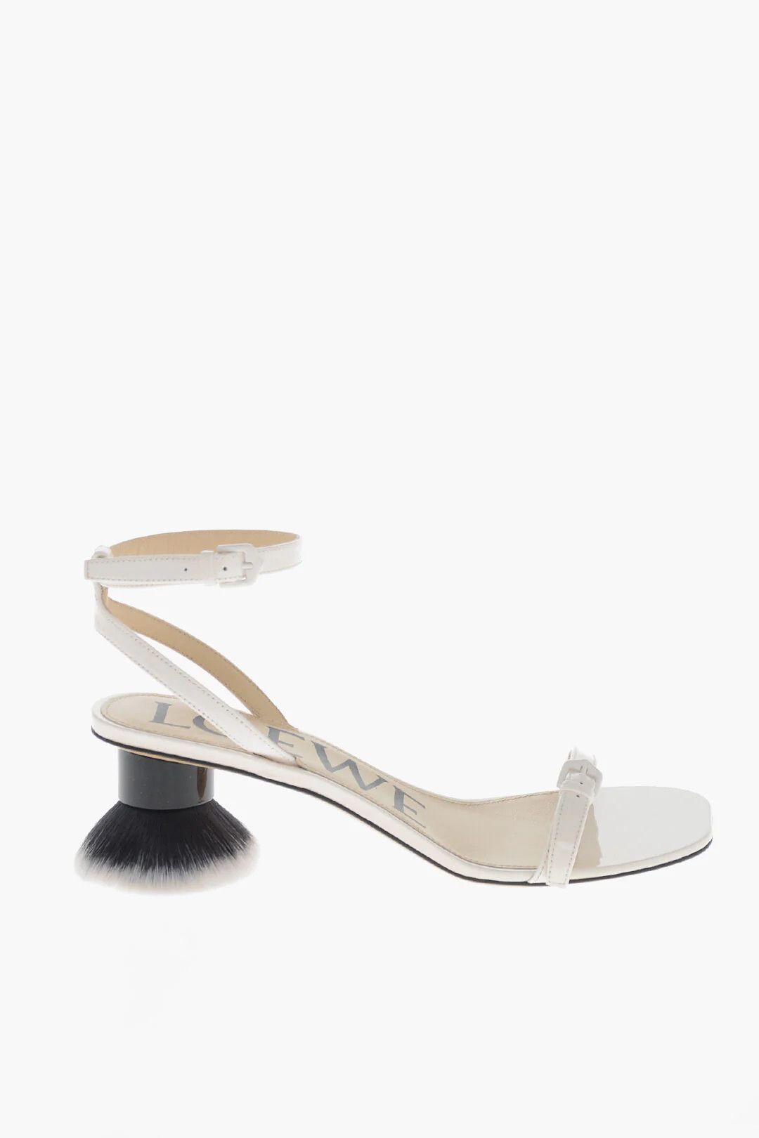 Loewe og1mm0426 Patent Sandals in White Size US 8 / IT 38 - 1 Thumbnail