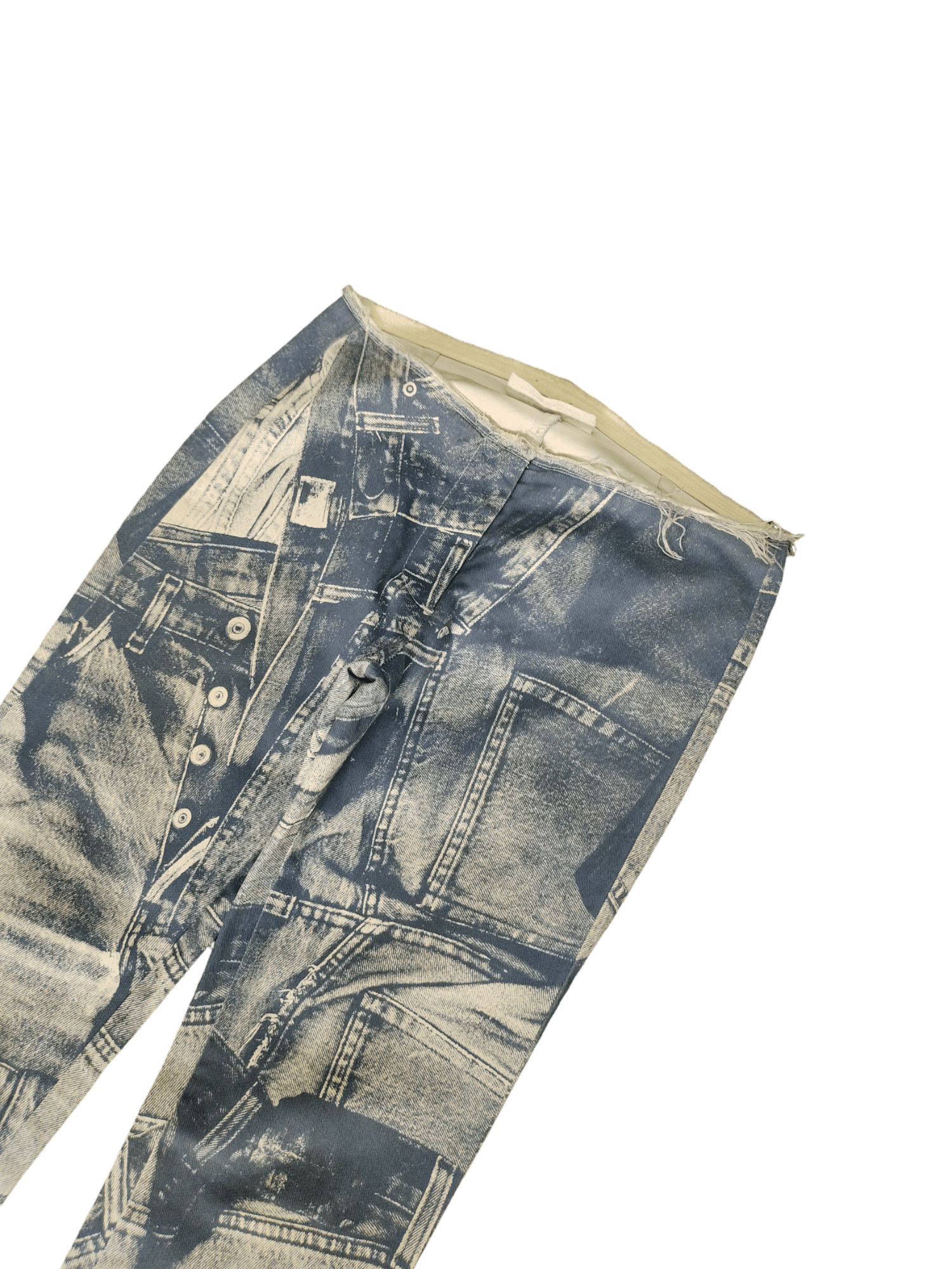 Maison Margiela Rare Vintage Maison Margiela Printed Skinny Pants Size 27" / US 4 / IT 40 - 6 Thumbnail