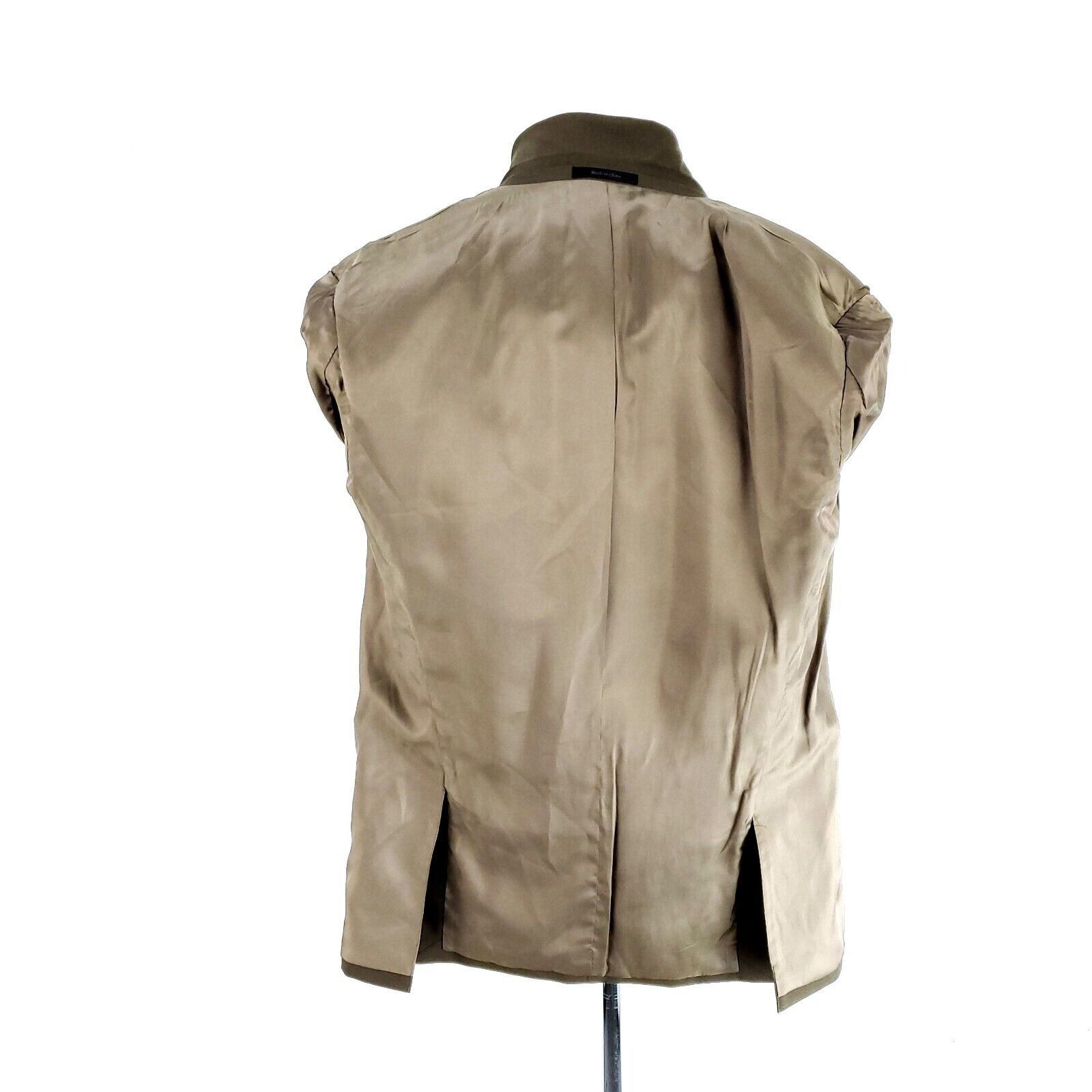 Michael Kors Michael Kors Wool 2 Button Blazer 40R Green Beige Size 40R - 10 Thumbnail