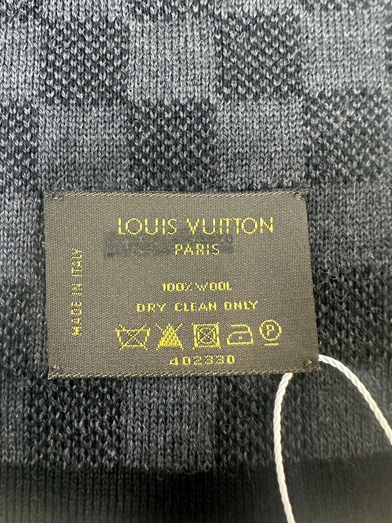 Louis Vuitton Louis Vuitton Classic Thermal Wool Wool Scarf Size ONE SIZE - 5 Thumbnail