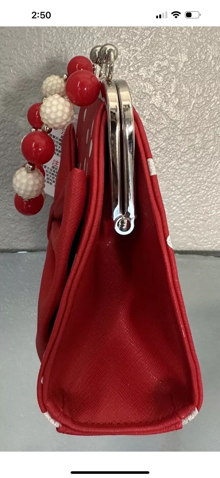 Disney Disney Parks Minnie Mouse Red Polka Dot Clutch Purse Size ONE SIZE - 2 Thumbnail