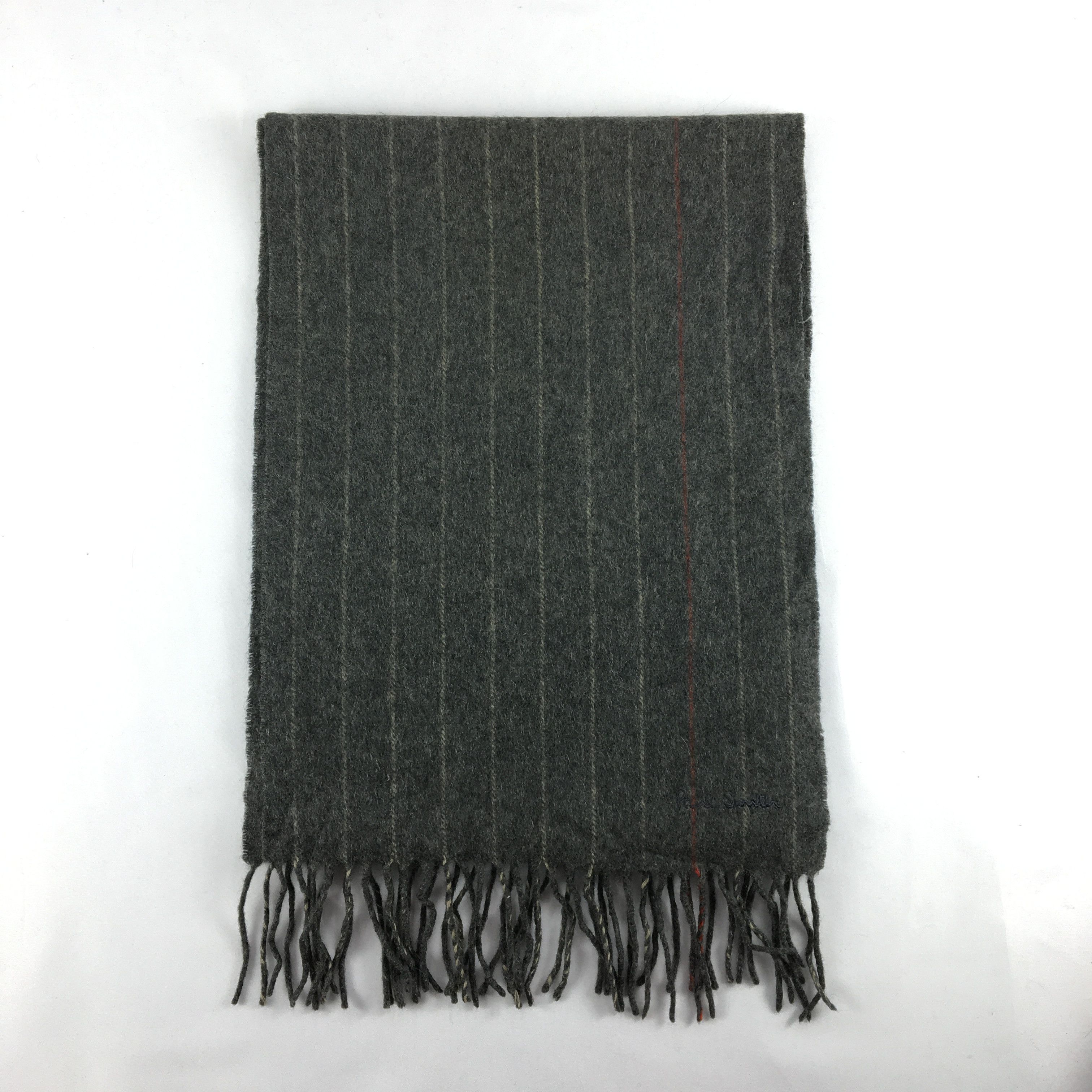 Paul Smith Paul Smith Scarf Muffler Wool Cashmere Scarves Size ONE SIZE - 2 Thumbnail