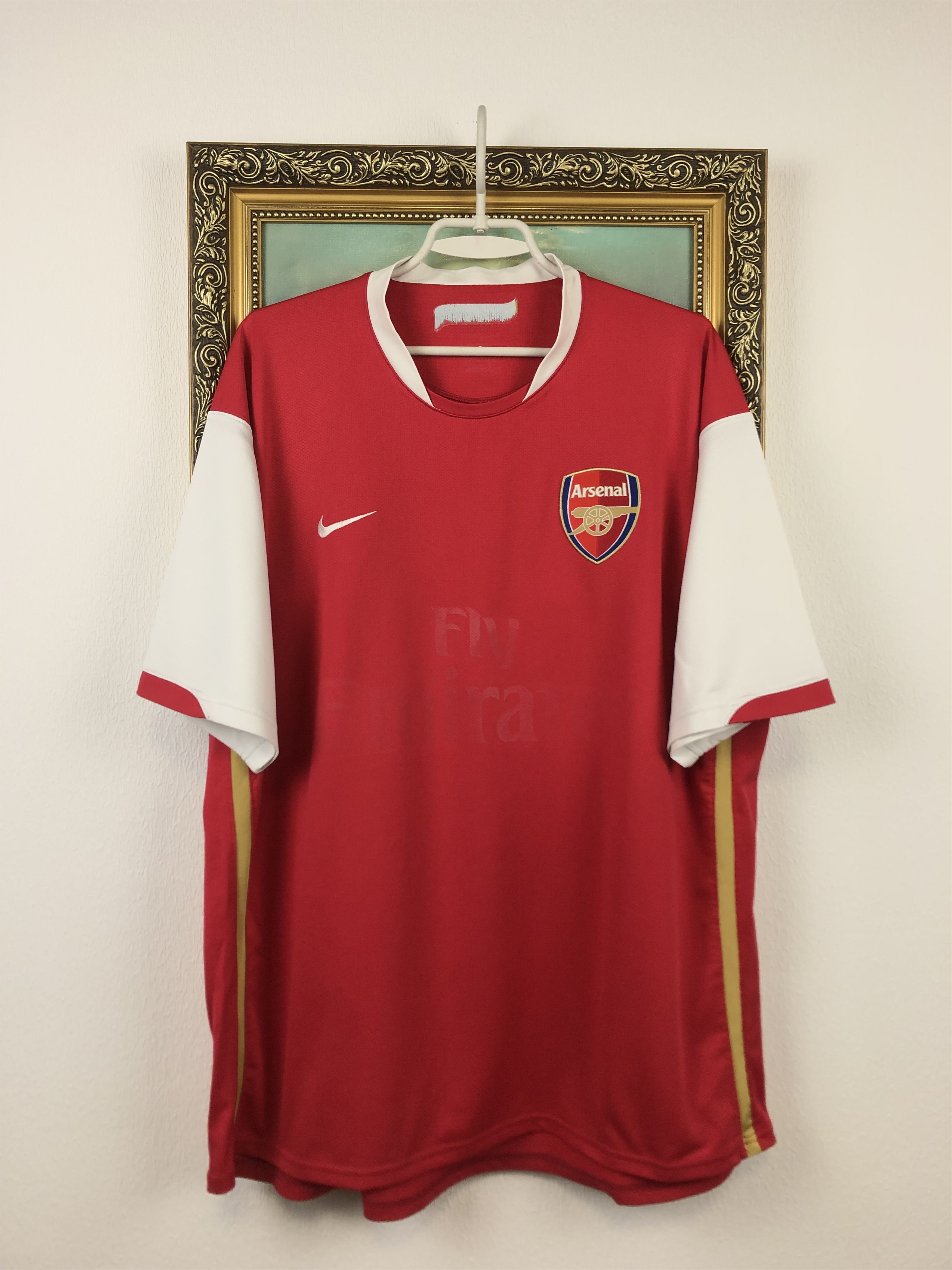 Nike Arsenal football shirt 2006 Soccer Jersey Gunners Tee Hype Size US XXL / EU 58 / 5 - 1 Thumbnail