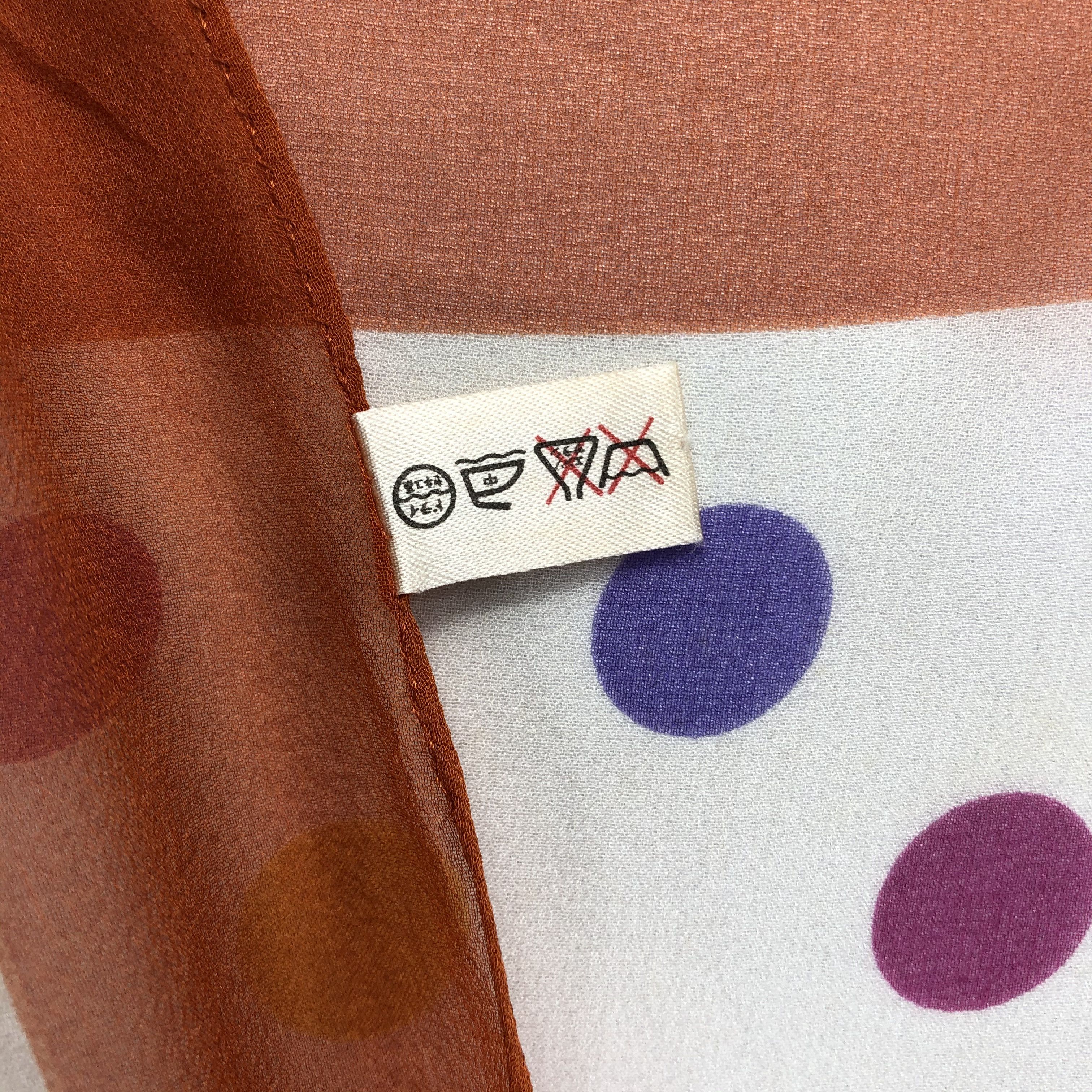 Vintage Vintage Silk Scarf Size ONE SIZE - 6 Thumbnail
