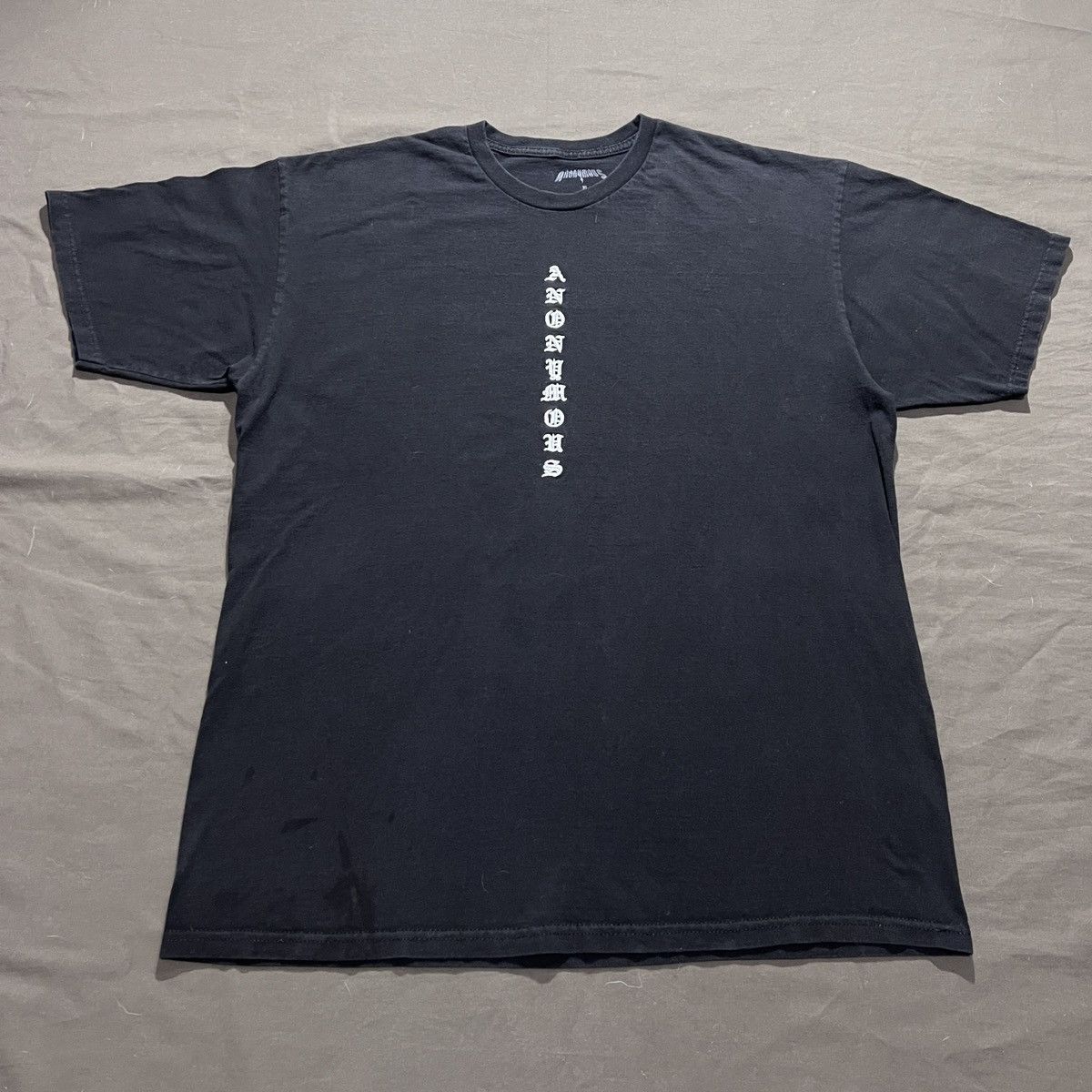 Rap Tees ANONYMOUS TEE graphic streetwear Size US XL / EU 56 / 4 - 2 Thumbnail