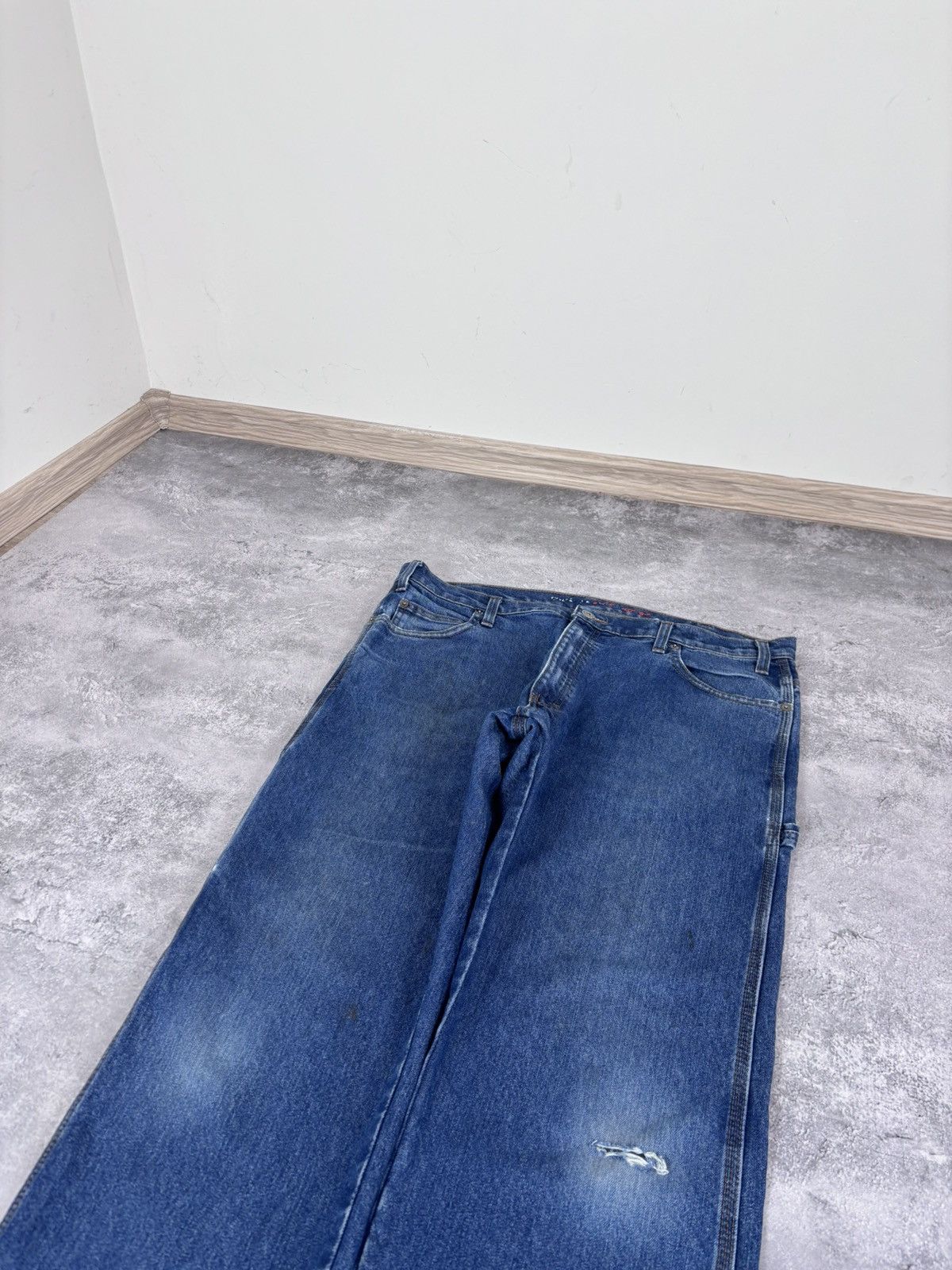Dickies Dickies Men’s Carpenter Denim Jeans Flex Relaxed Straight Size US 38 / EU 54 - 12 Thumbnail