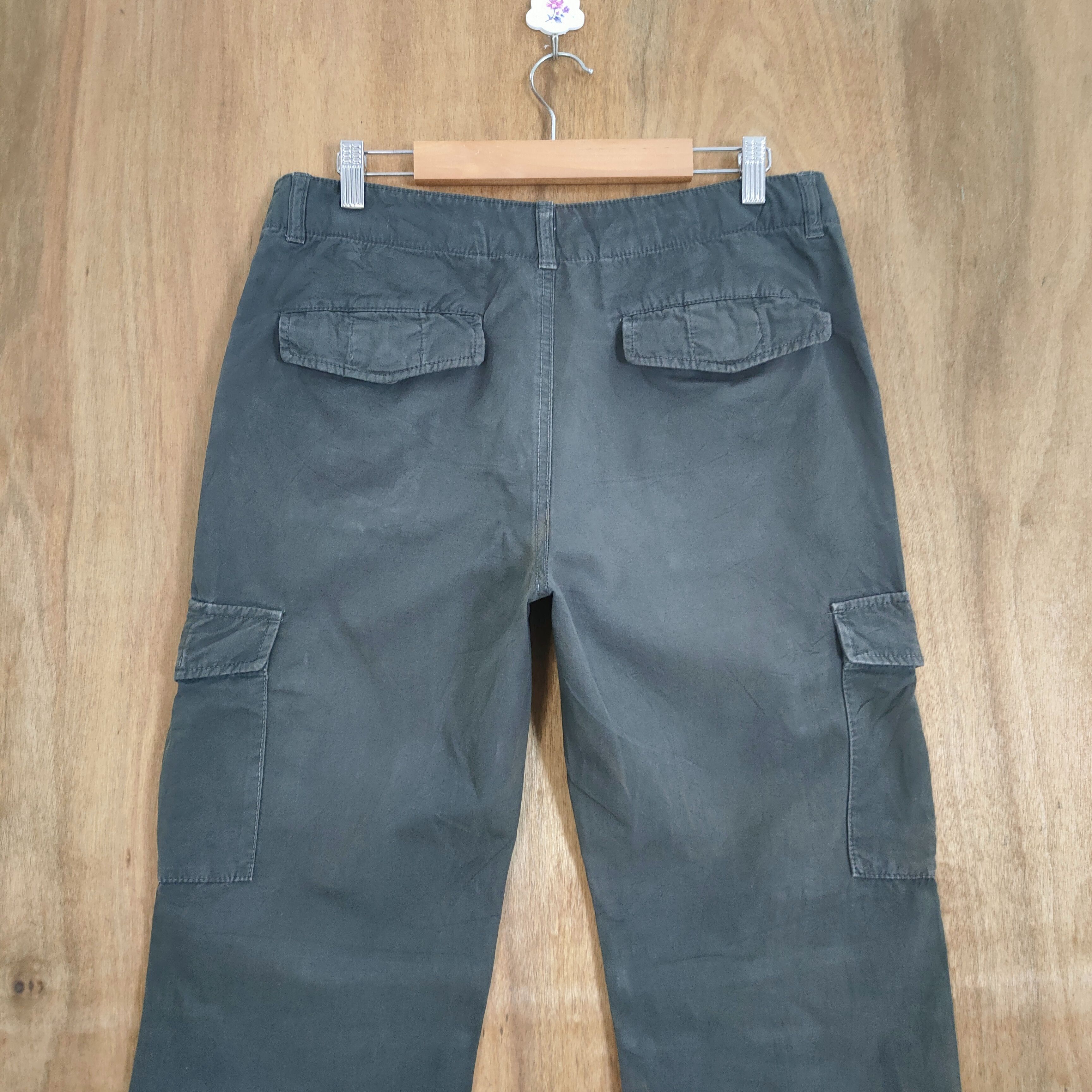 Takeo Kikuchi VINTAGE TAKEO KIKUCHI GREEN BONDAGE CARGO PANTS Size US 32 / EU 48 - 8 Thumbnail