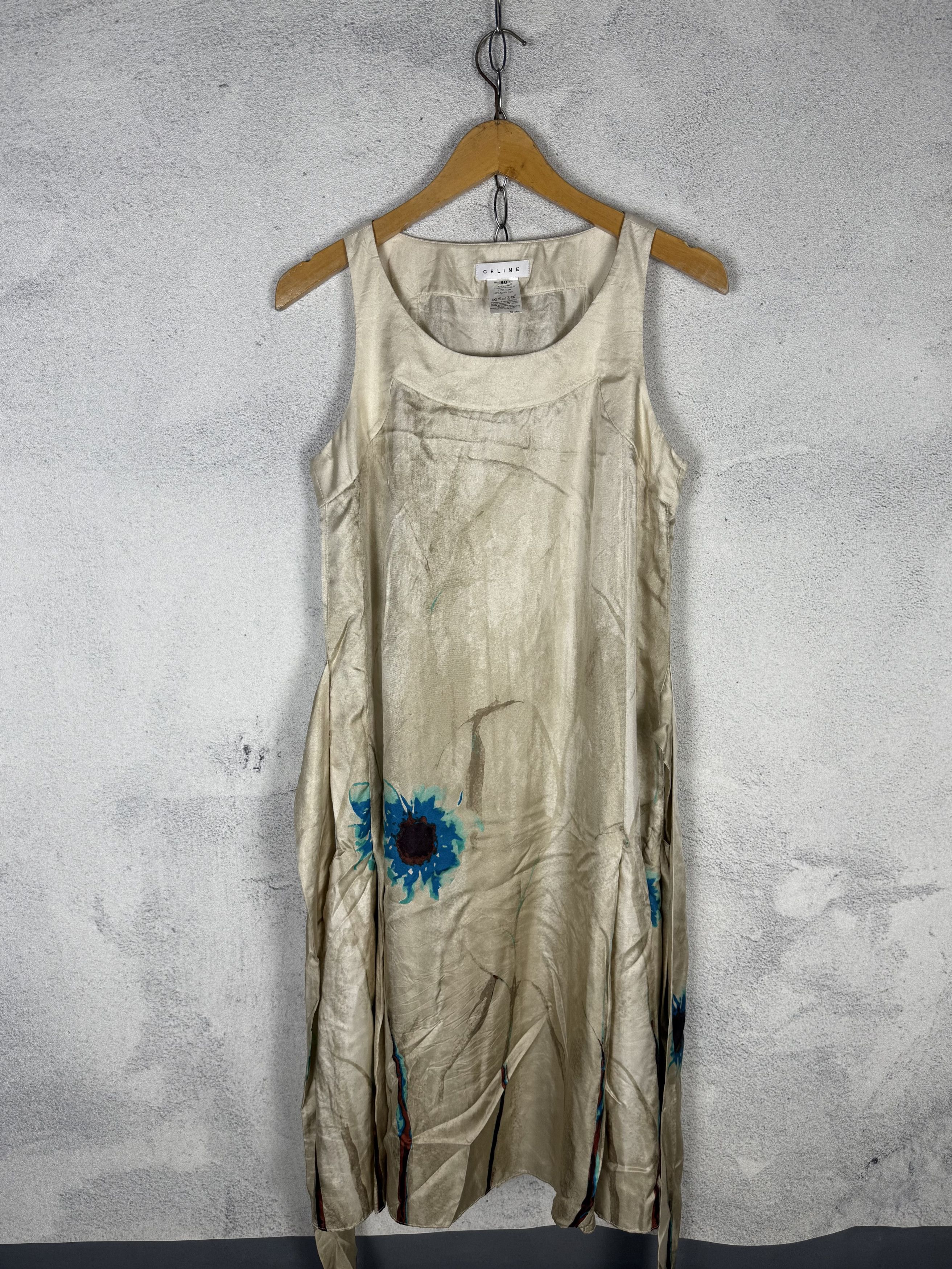 Celine Celine Silk Dress Size S / US 4 / IT 40 - 1 Thumbnail