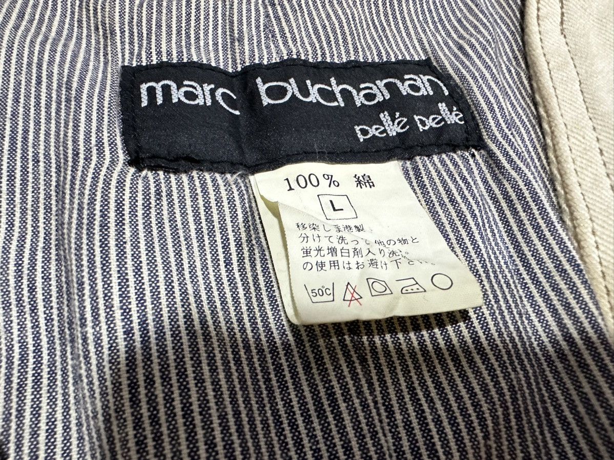Marc Buchanan × Pelle Pelle 🔥Vintage Marc Buchanan Pelle Pelle Vest Canvas Big Logo Size US L / EU 52-54 / 3 - 6 Thumbnail