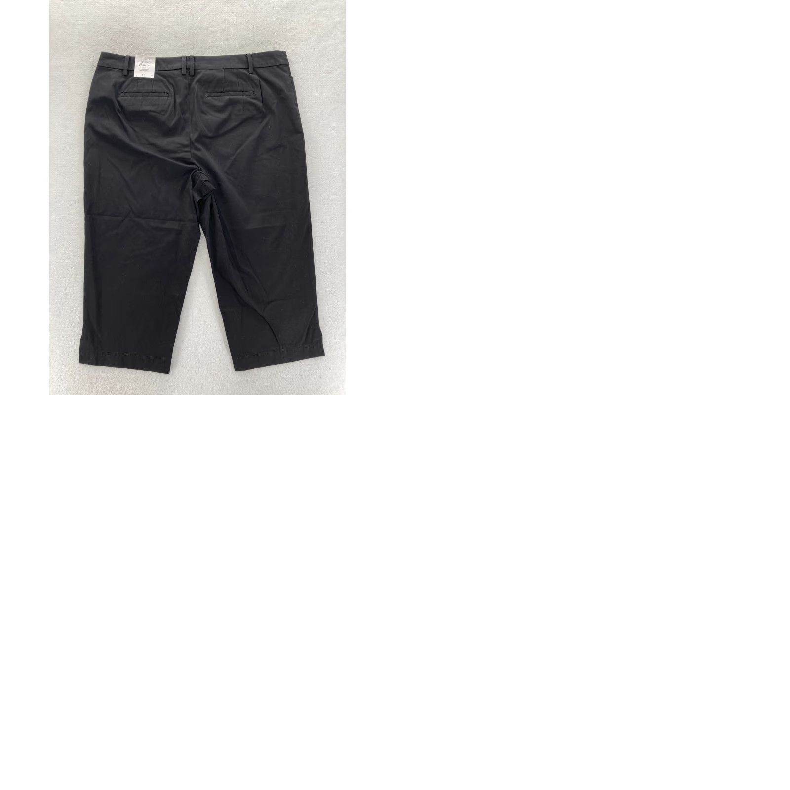 Talbots Talbots Skimmer Women's 16P Petite Black Stretch Fabric Slim Leg Cropped Size 26" / US 2 / IT 38 - 9 Thumbnail