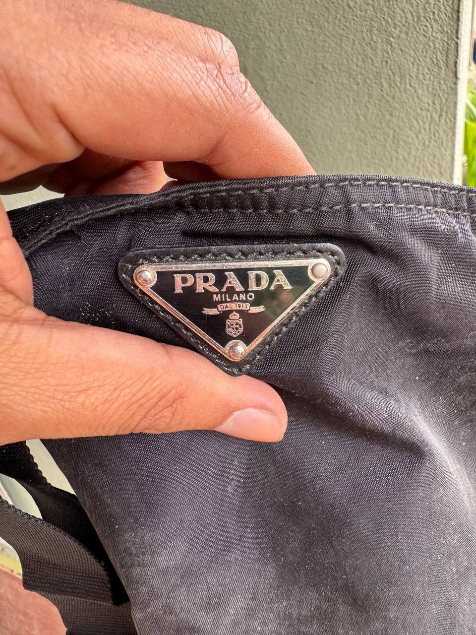 Prada × Vintage Authentic Prada Black Shoulder Size ONE SIZE - 6 Thumbnail