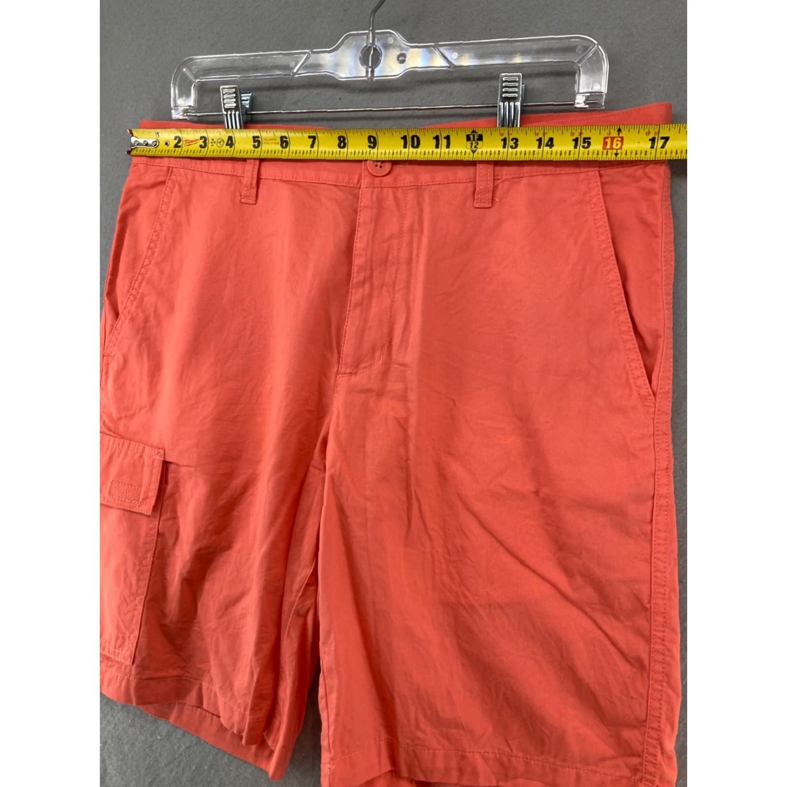 Vintage Columbia Mens Shorts 34 Orange Outdoor Cargo Pocket Chino Size US 34 / EU 50 - 2 Thumbnail