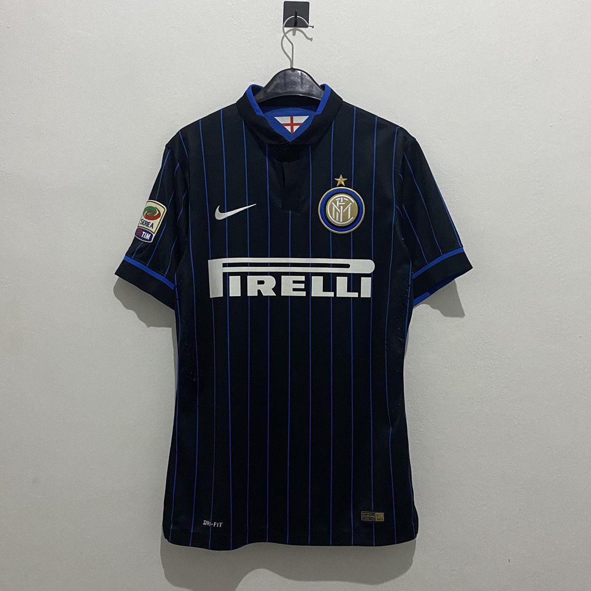 Nike Match Issue Sign Inter Milan 14-15 Palacio Soccer Jersey - M Size US M / EU 48-50 / 2 - 2 Thumbnail