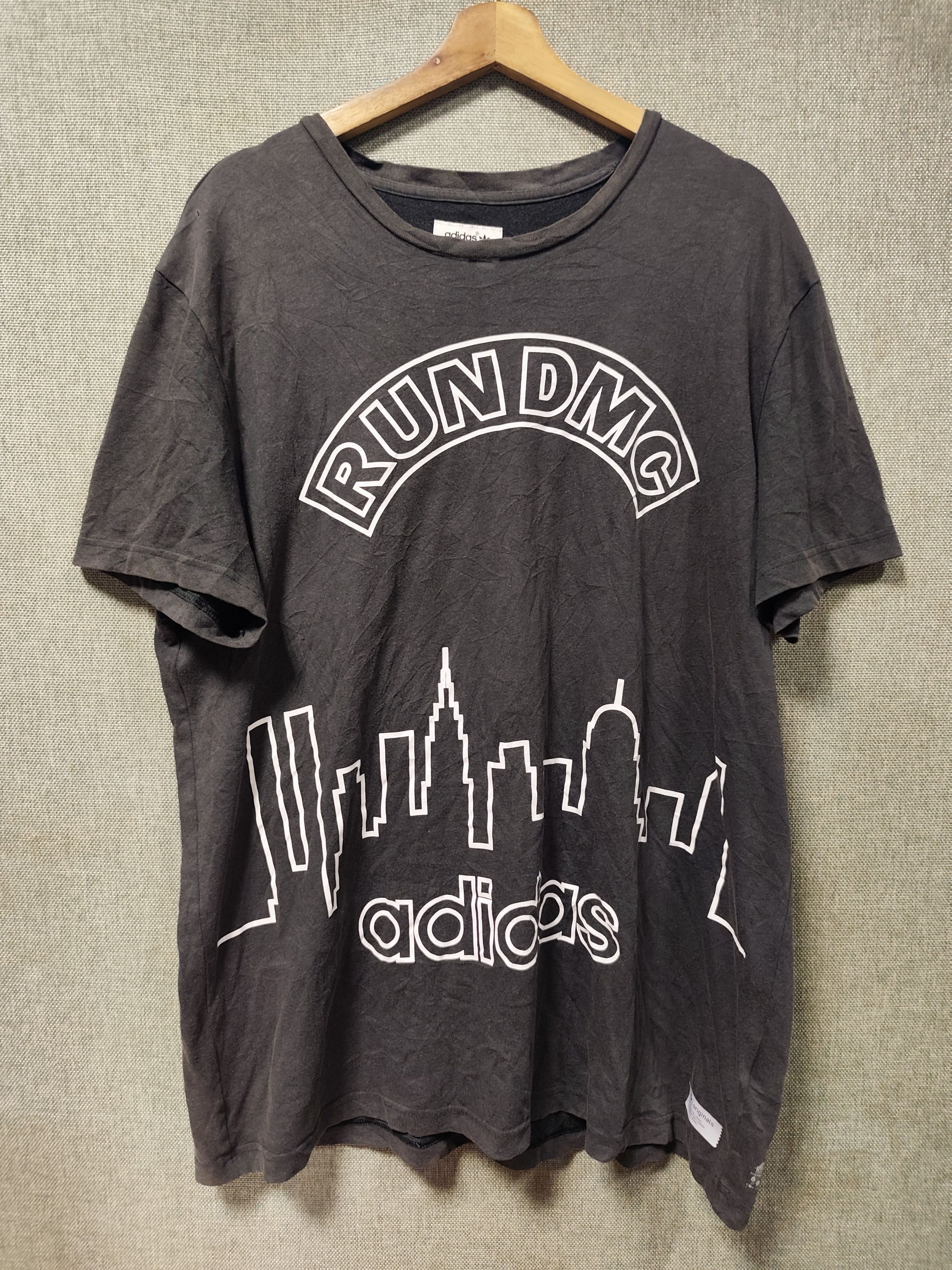 Adidas × RUN DMC Adidas x Run Dmc Tee Size US XL / EU 56 / 4 - 1 Thumbnail