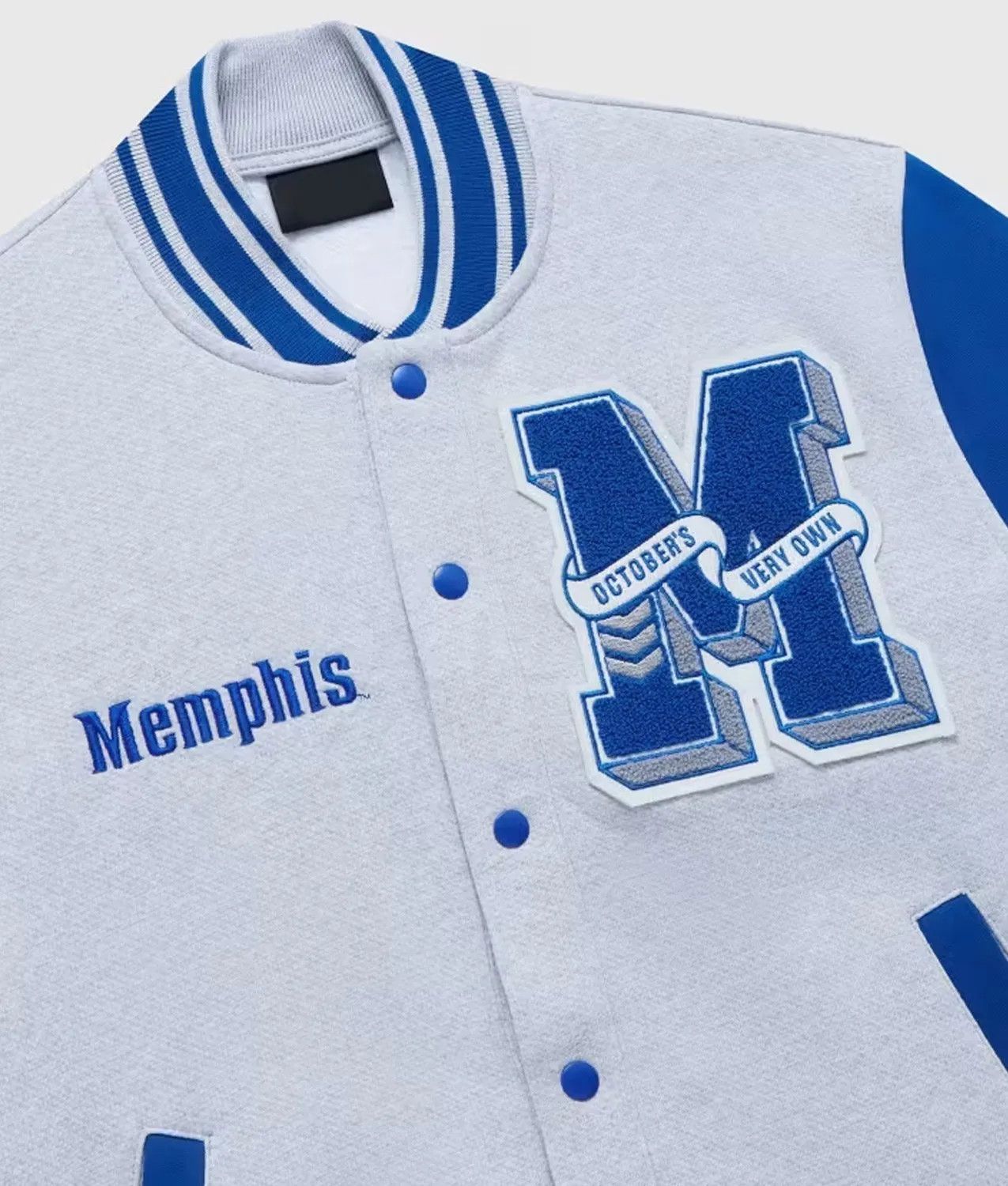 Drake OVO x NCAA Memphis Tigers Fleece Varsity Jacket Size US L / EU 52-54 / 3 - 6 Thumbnail