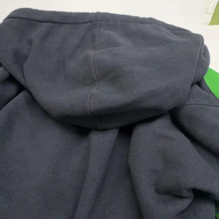 Gucci Gucci Gucci Black Logo Hoodie with Stripes -2506 Size US S / EU 44-46 / 1 - 3 Thumbnail