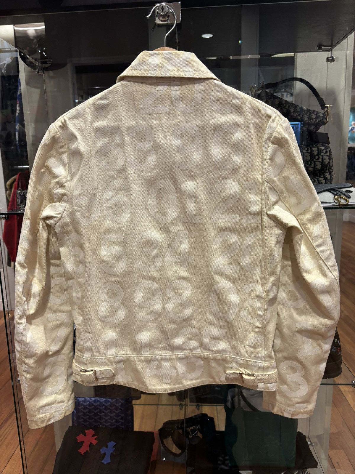 Comme des Garcons Junya Watanabe CDG X Lewis Leathers Aviakit Number Jacket Size US M / EU 48-50 / 2 - 2 Thumbnail