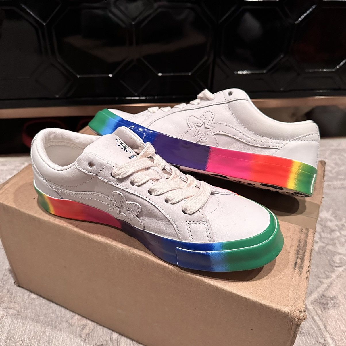 Converse × Golf le Fleur × Tyler The Creator Golf Le Fleur Tyler the Creator Converse Size US 7.5 / IT 37.5 - 5 Thumbnail
