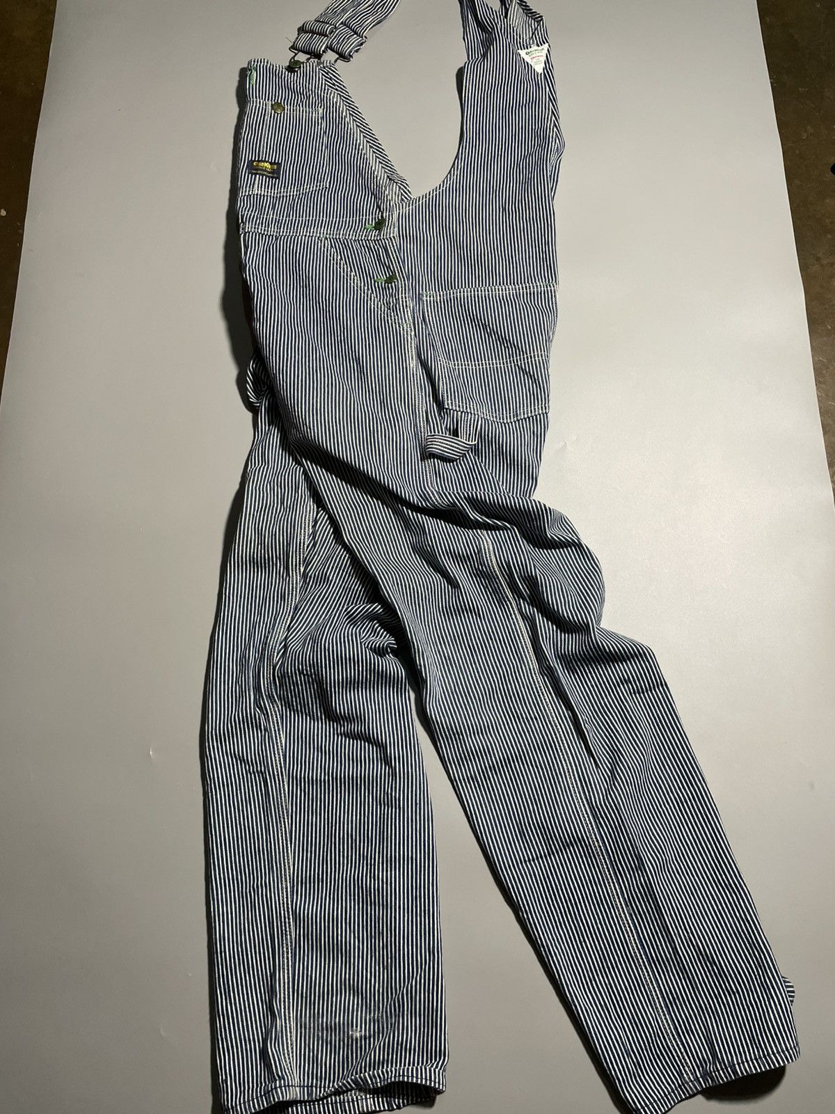 Oshkosh Vintage Oshkosh Hickory Stripes Overall Size US 34 / EU 50 - 10 Thumbnail