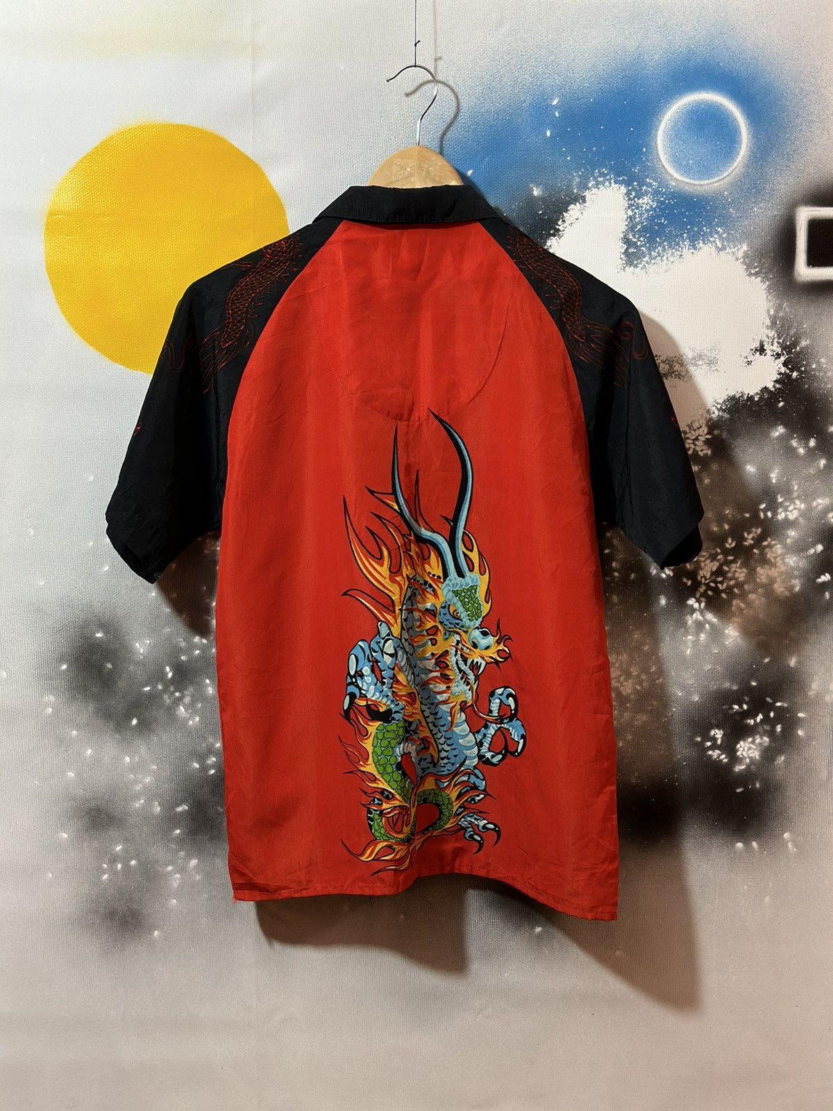 Japanese Brand × Route 66 Vintage Route 66 Dragon Fire Crazy t shirt Size M / US 6-8 / IT 42-44 - 1 Thumbnail