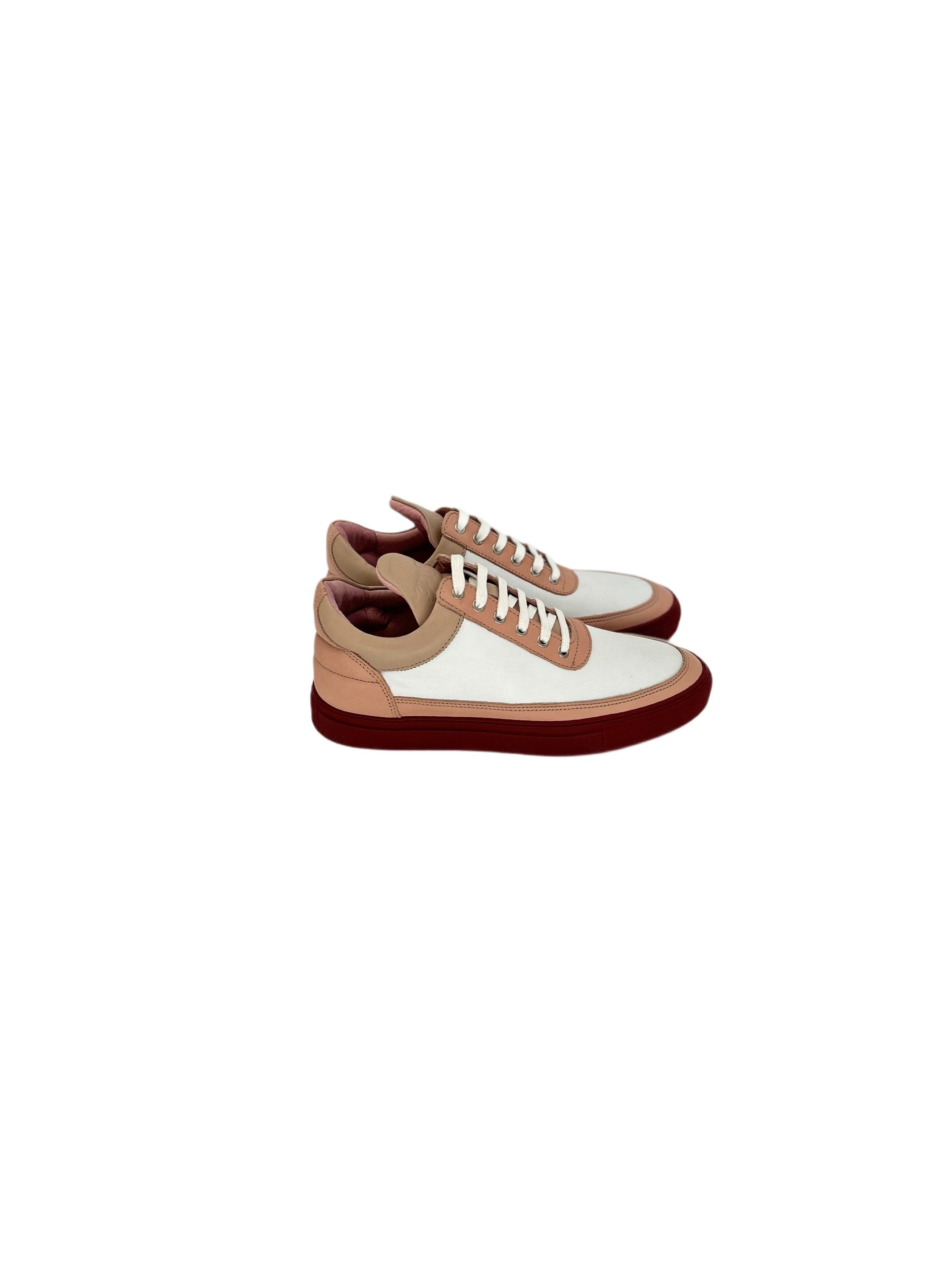 Filling Pieces Filling Pieces Low Top Nude Bladeux White Trainers Size US 7 / EU 40 - 2 Thumbnail