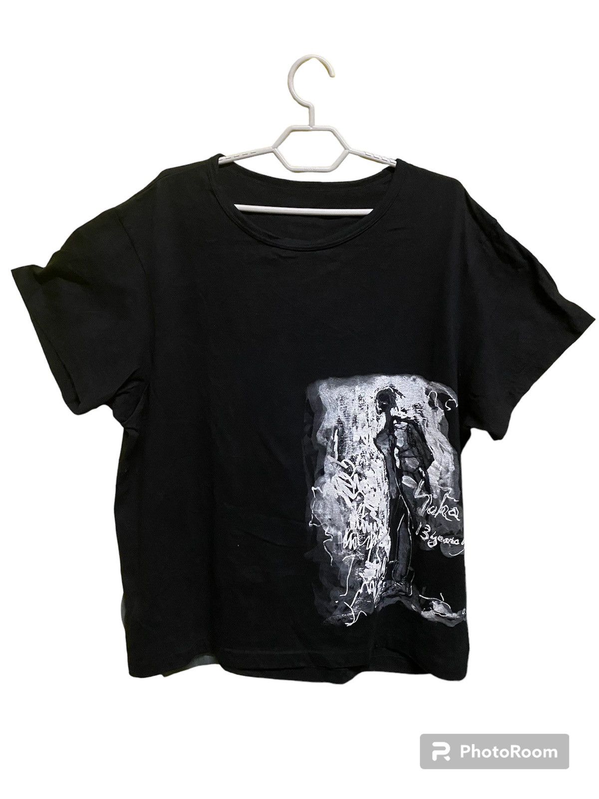 Yohji Yamamoto Yohji Yamamoto black scandal yoko 13 year old shirt | Grailed