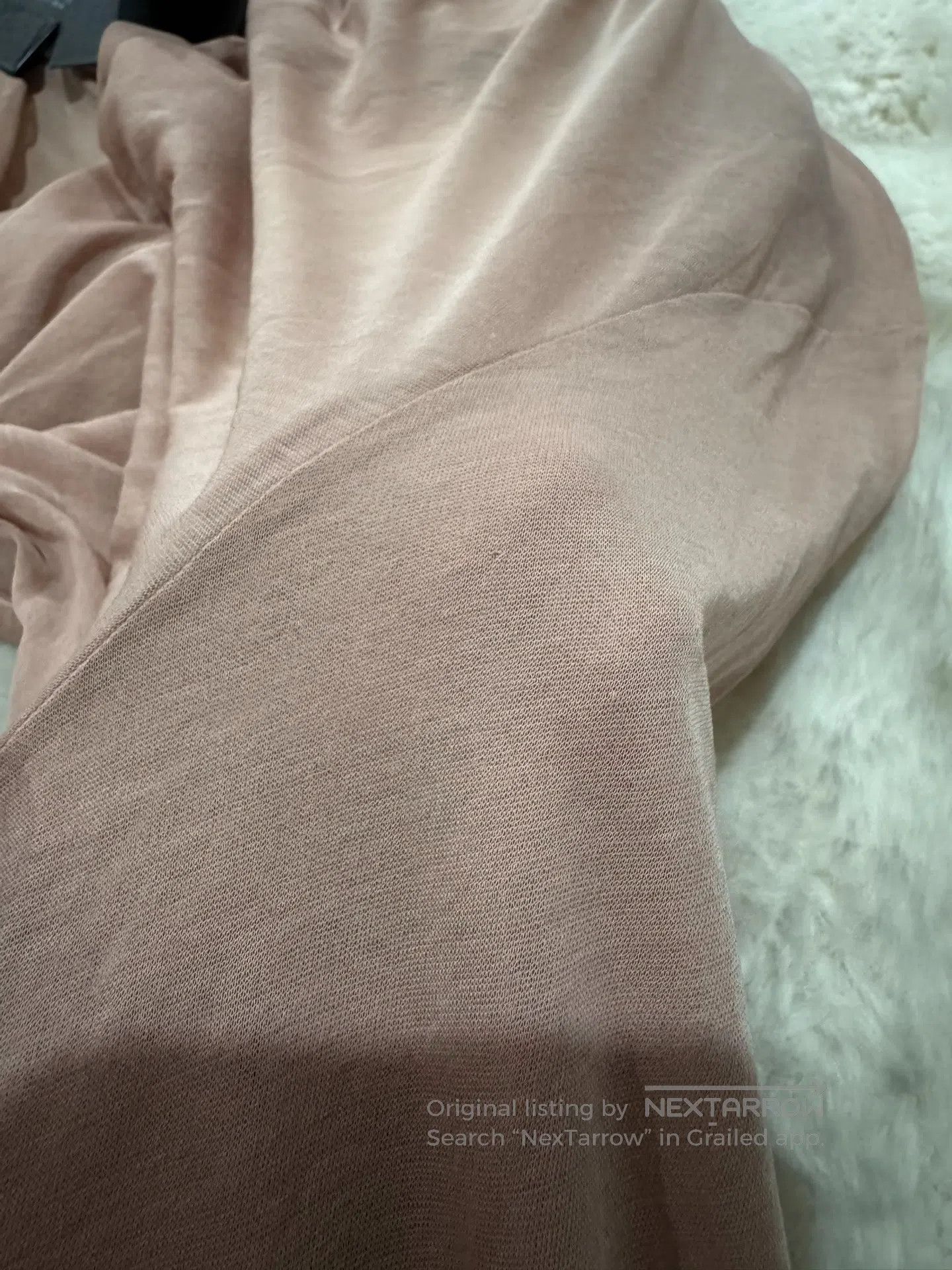 Saint Laurent Paris Saint Laurent Paris Crinkle Deep V Mesh Lining Top| Size US XS / EU 42 / 0 - 6 Thumbnail