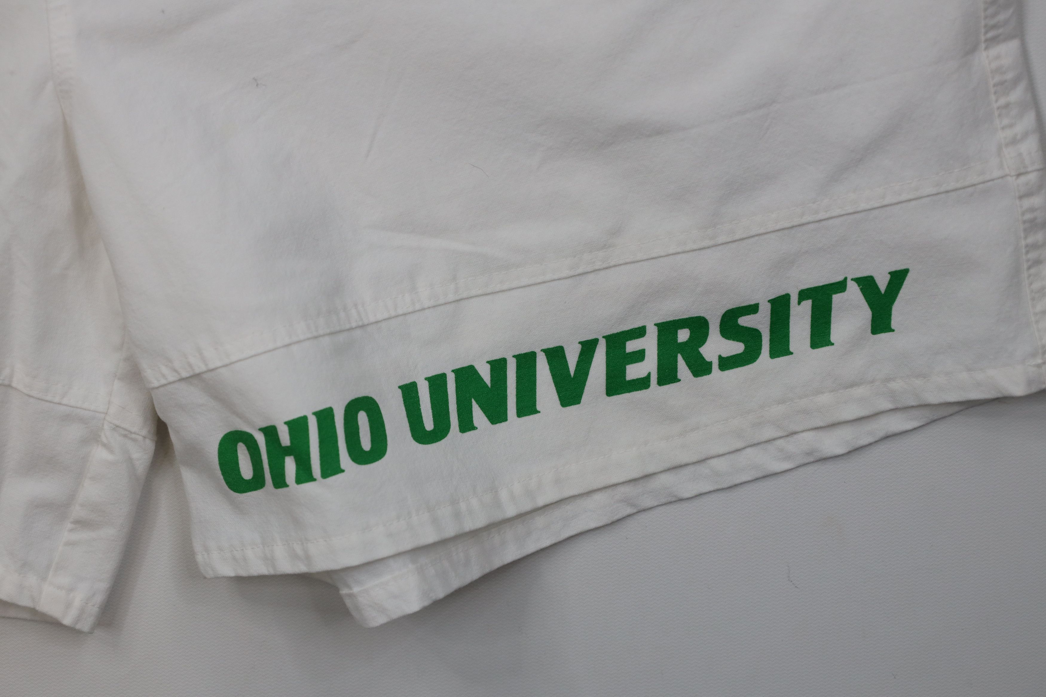 Vintage AS IS Vintage 90s Above Knee Ohio University Shorts White Size US 40 / EU 56 - 5 Thumbnail