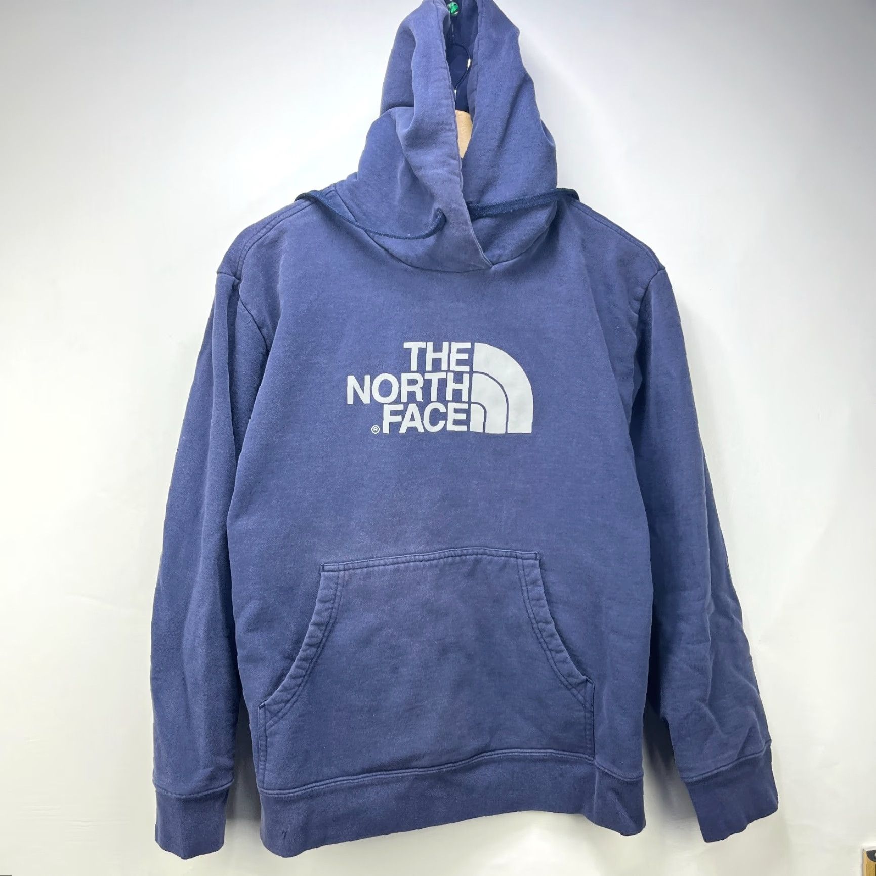 The North Face VINTAGE The North Face Hoodie XL Mens Blue Sun Faded Pullover Long Sleeve Regular Size - 80s 90s (if applicable) Size US XL / EU 56 / 4 - 2 Thumbnail