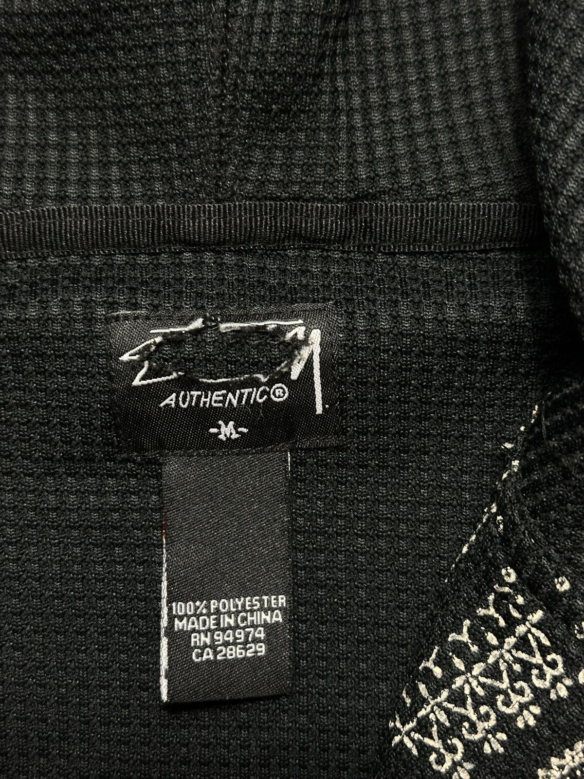 Stussy Vintage Stussy Thermal Bandana Zip Hoodie Size US M / EU 48-50 / 2 - 4 Thumbnail