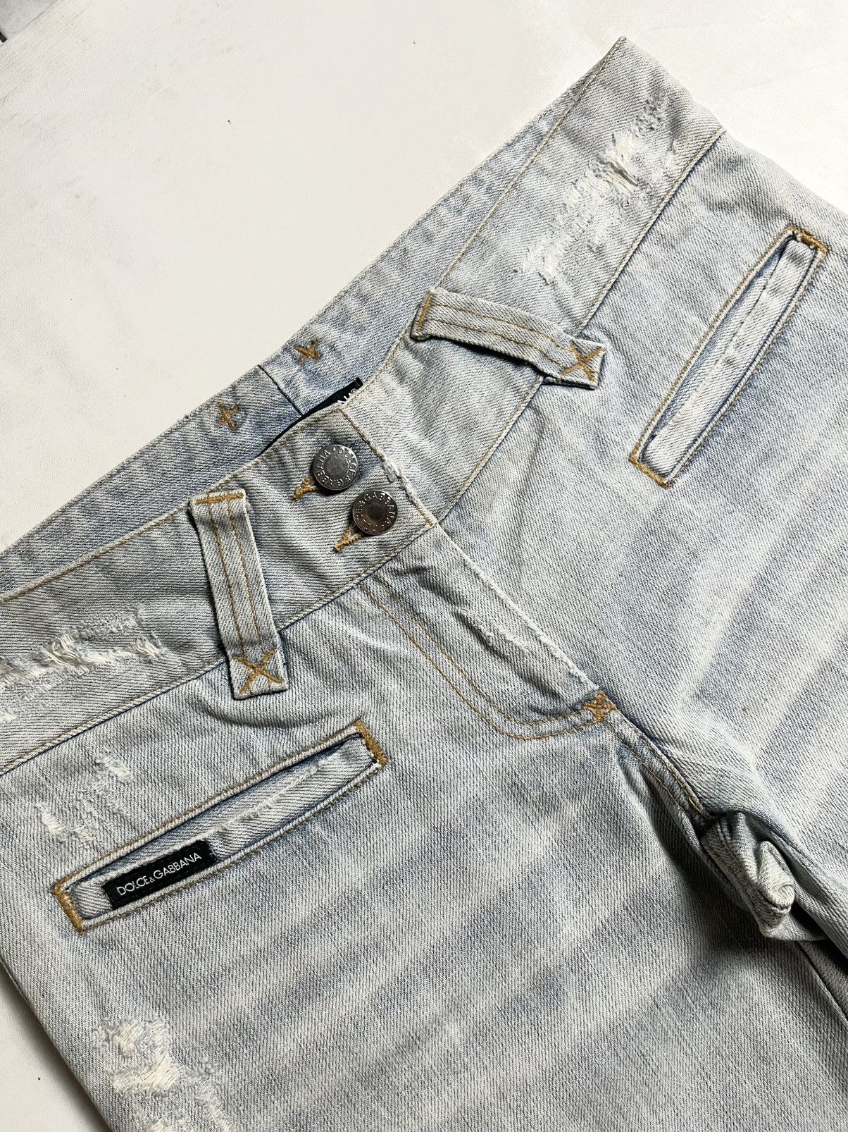 Kapital 00s Dolce Gabbana Bell Botom denim pant Size US 32 / EU 48 - 3 Thumbnail