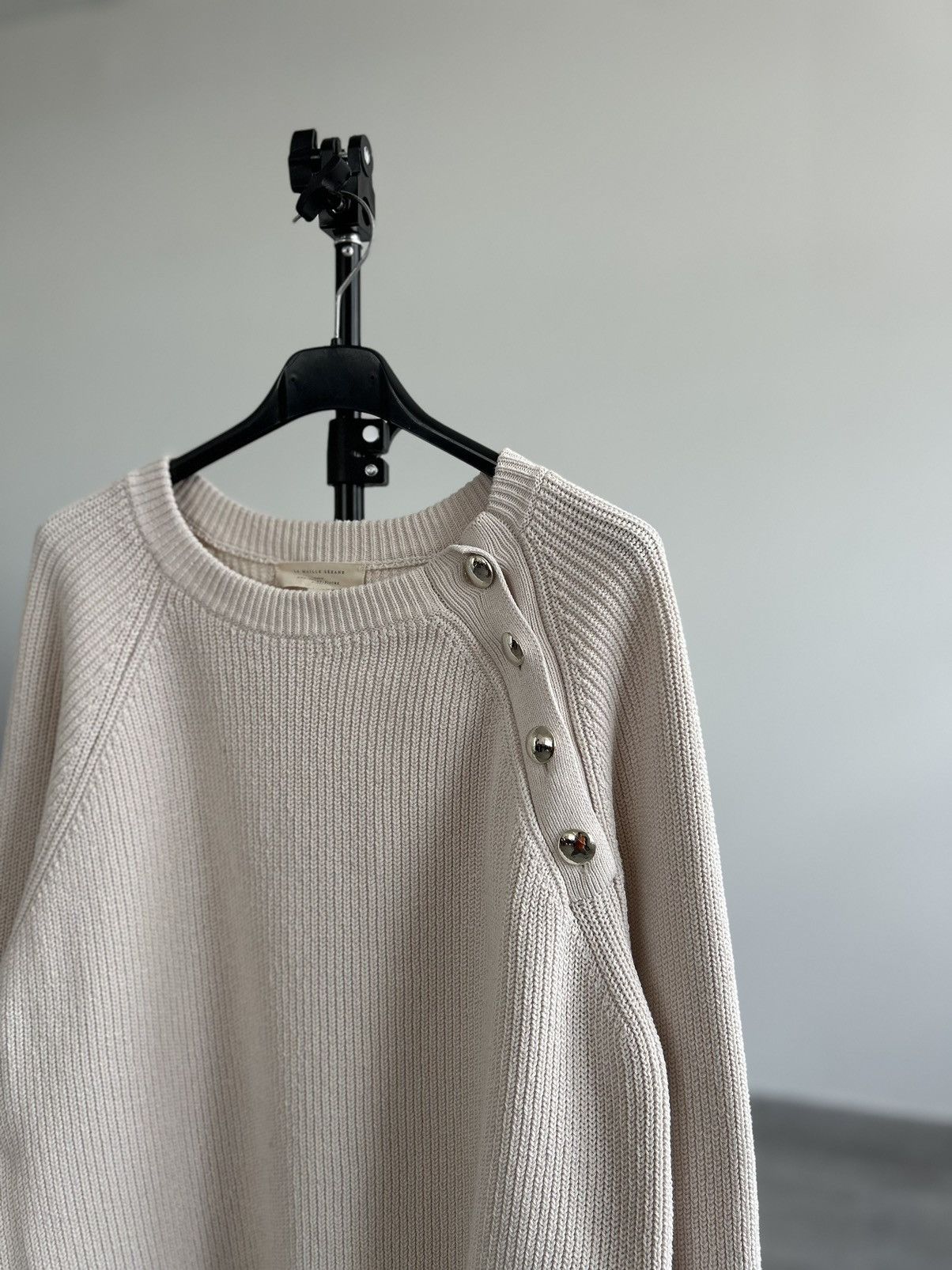 Sezane Sezane Knit Sweater Size L Made In Italy Size L / US 10 / IT 46 - 2 Thumbnail