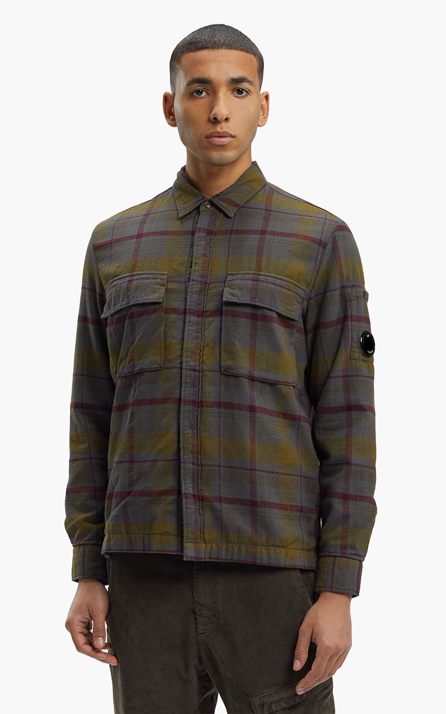 C.P. Company o1y1224 Checked Shirt in Multicolor Size US S / EU 44-46 / 1 - 2 Thumbnail