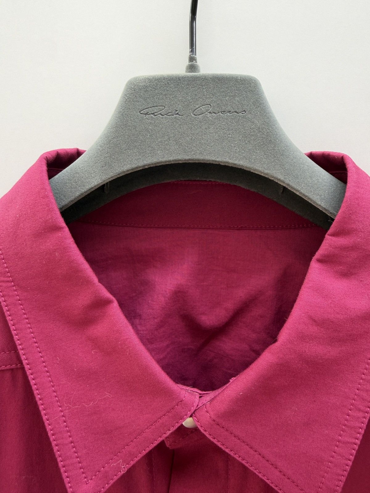 Rick Owens EDFU FOGPOINT OVERSHIRT Size US XL / EU 56 / 4 - 3 Thumbnail